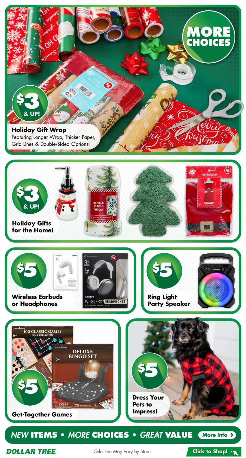 Weekly ad Dollar Tree 11/29/2024 - 12/13/2024