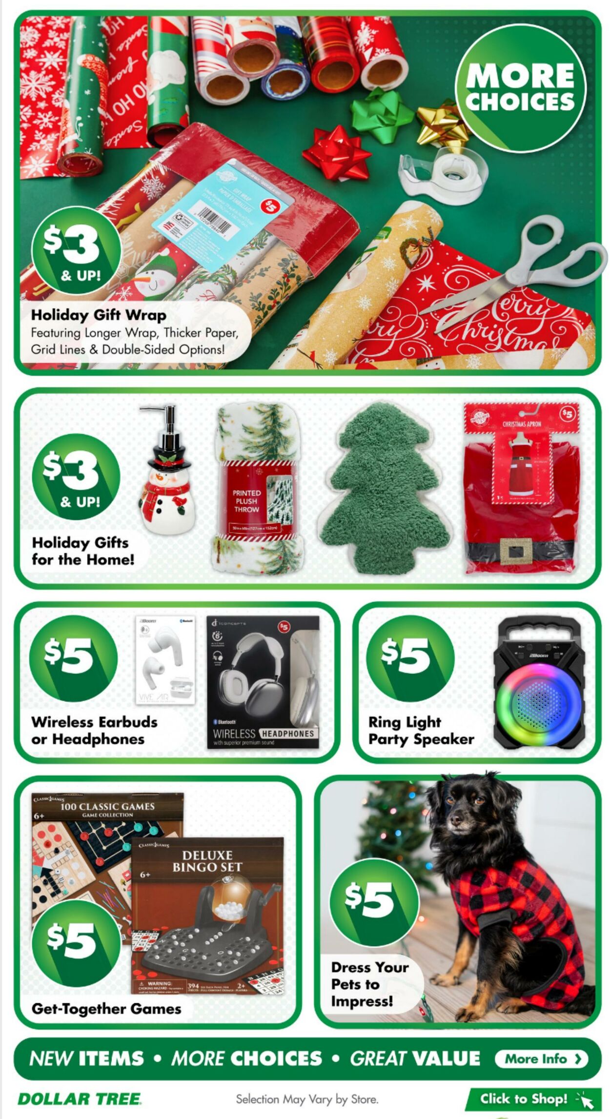 Weekly ad Dollar Tree 11/29/2024 - 12/13/2024