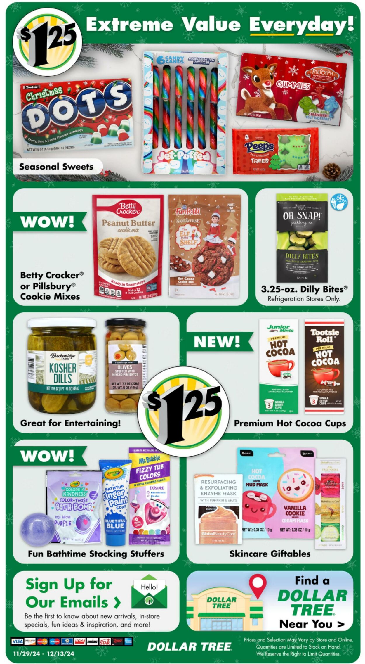 Weekly ad Dollar Tree 11/29/2024 - 12/13/2024