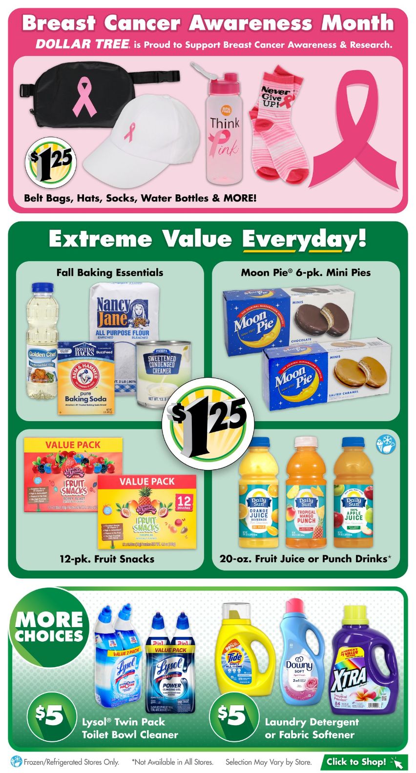 Weekly ad Dollar Tree 09/28/2024 - 10/12/2024