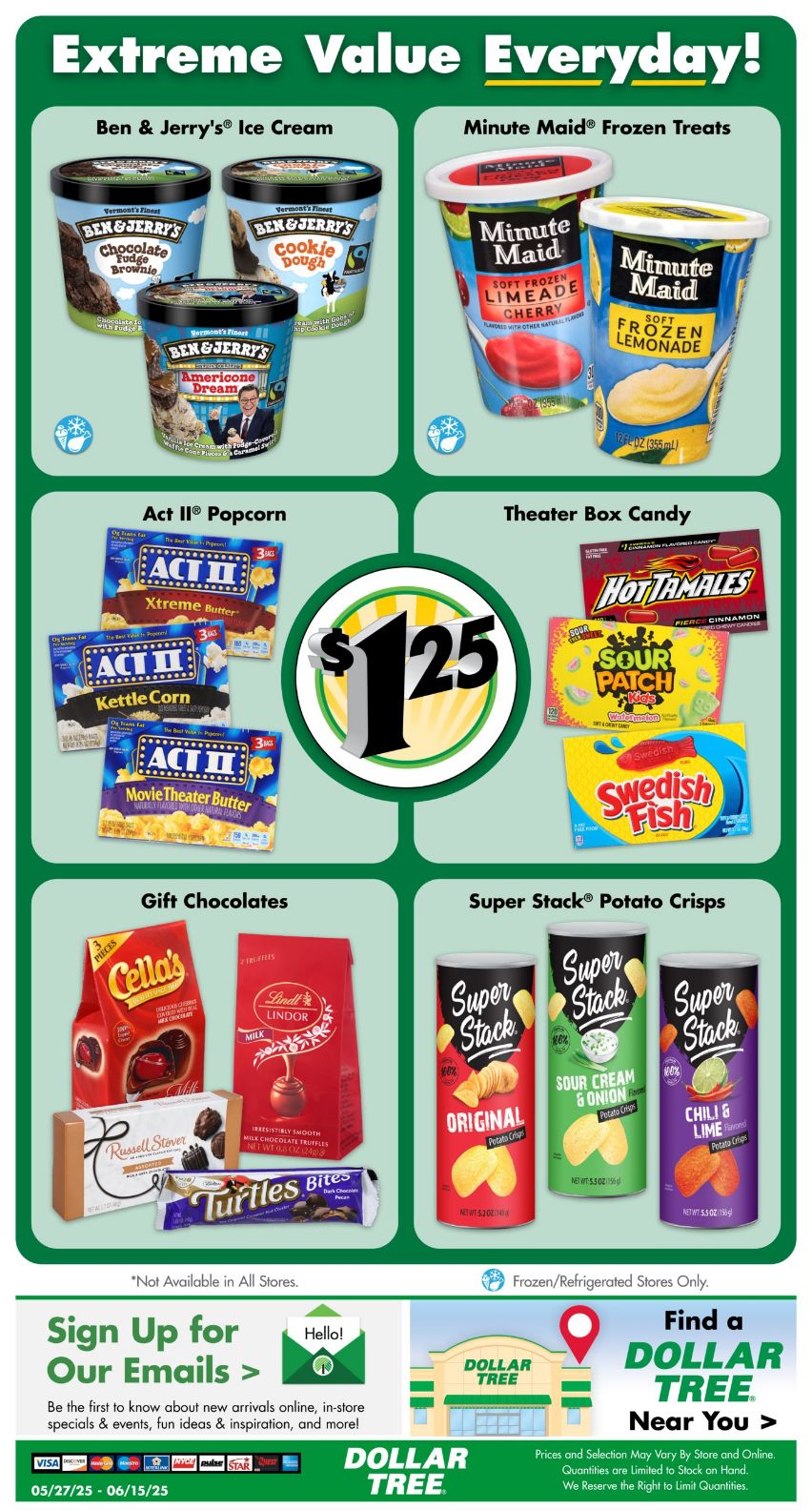 Weekly ad Dollar Tree 05/27/2025 - 06/15/2025