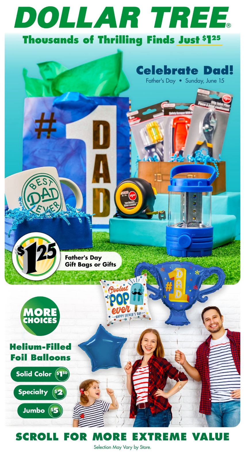 Weekly ad Dollar Tree 05/27/2025 - 06/15/2025