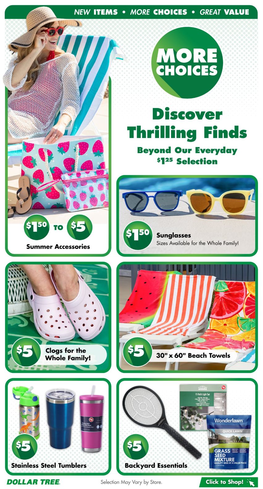 Weekly ad Dollar Tree 05/27/2025 - 06/15/2025