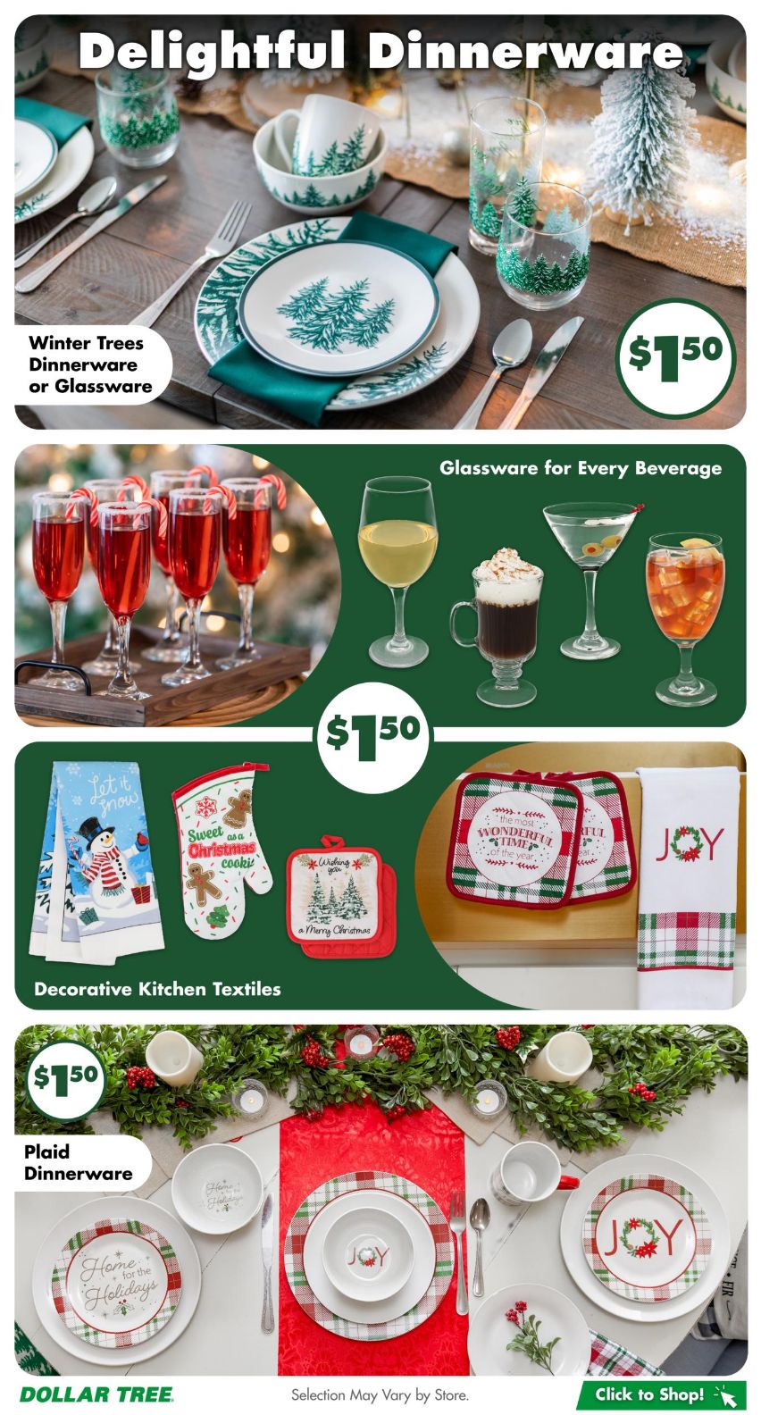 Weekly ad Dollar Tree 11/01/2025 - 12/14/2025