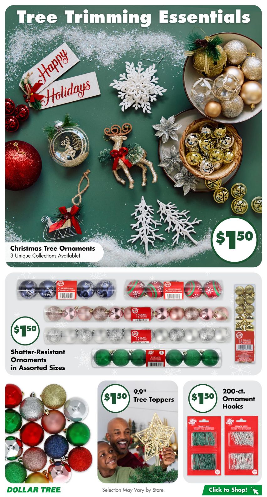 Weekly ad Dollar Tree 11/01/2025 - 12/14/2025