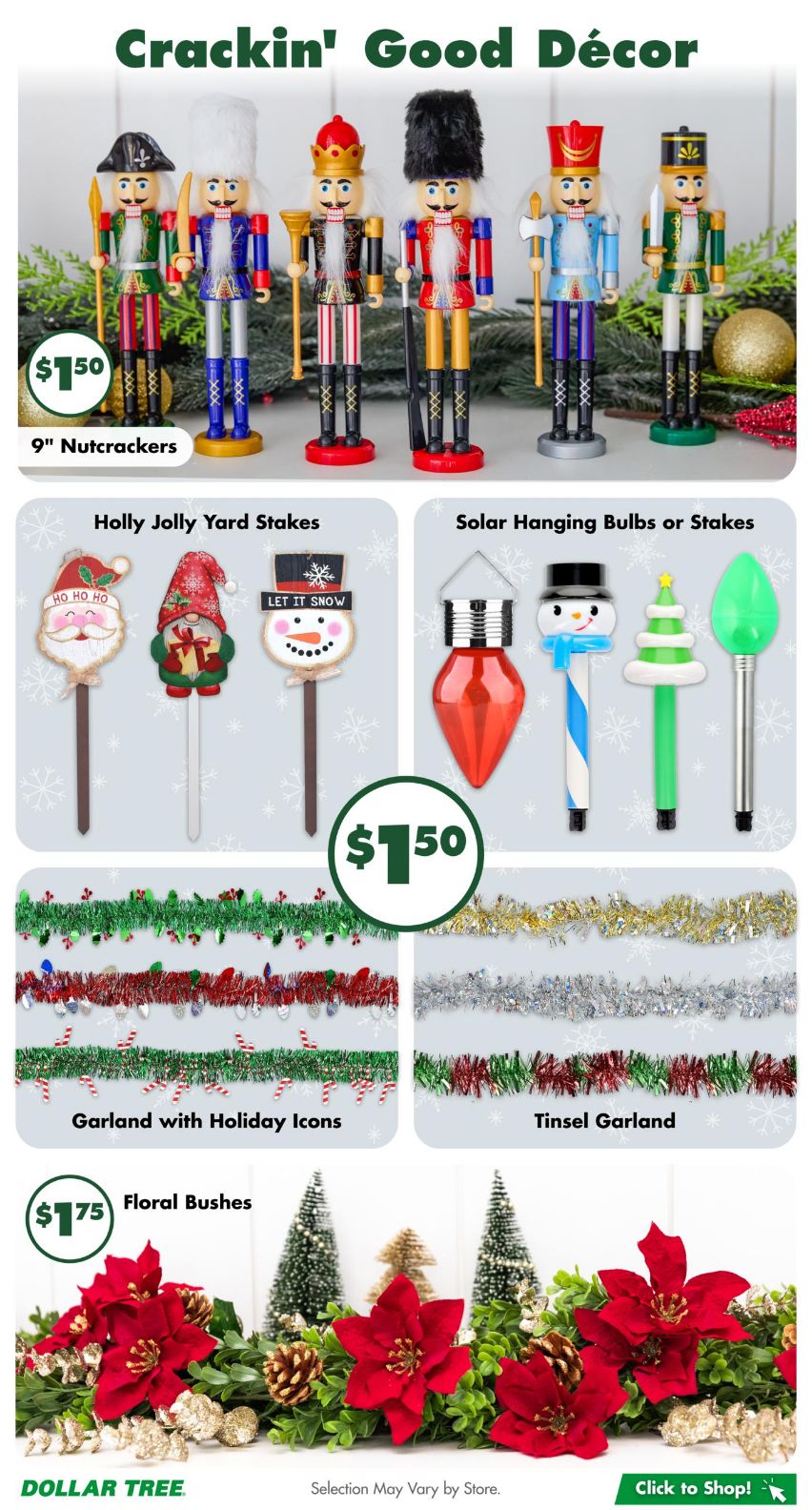 Weekly ad Dollar Tree 11/01/2025 - 12/14/2025