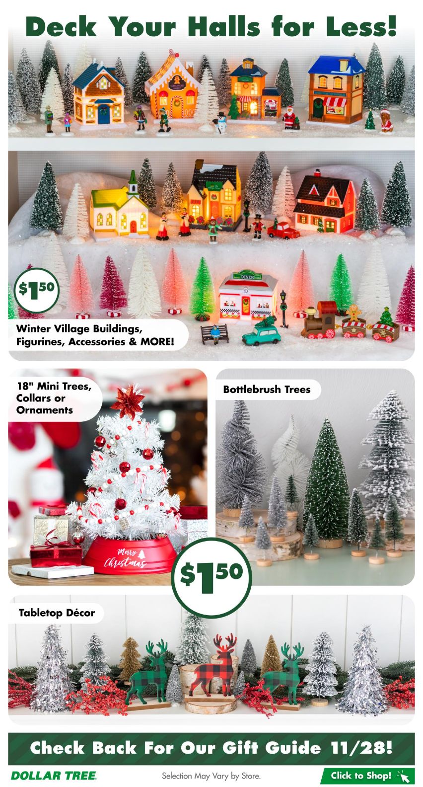 Weekly ad Dollar Tree 11/01/2025 - 12/14/2025