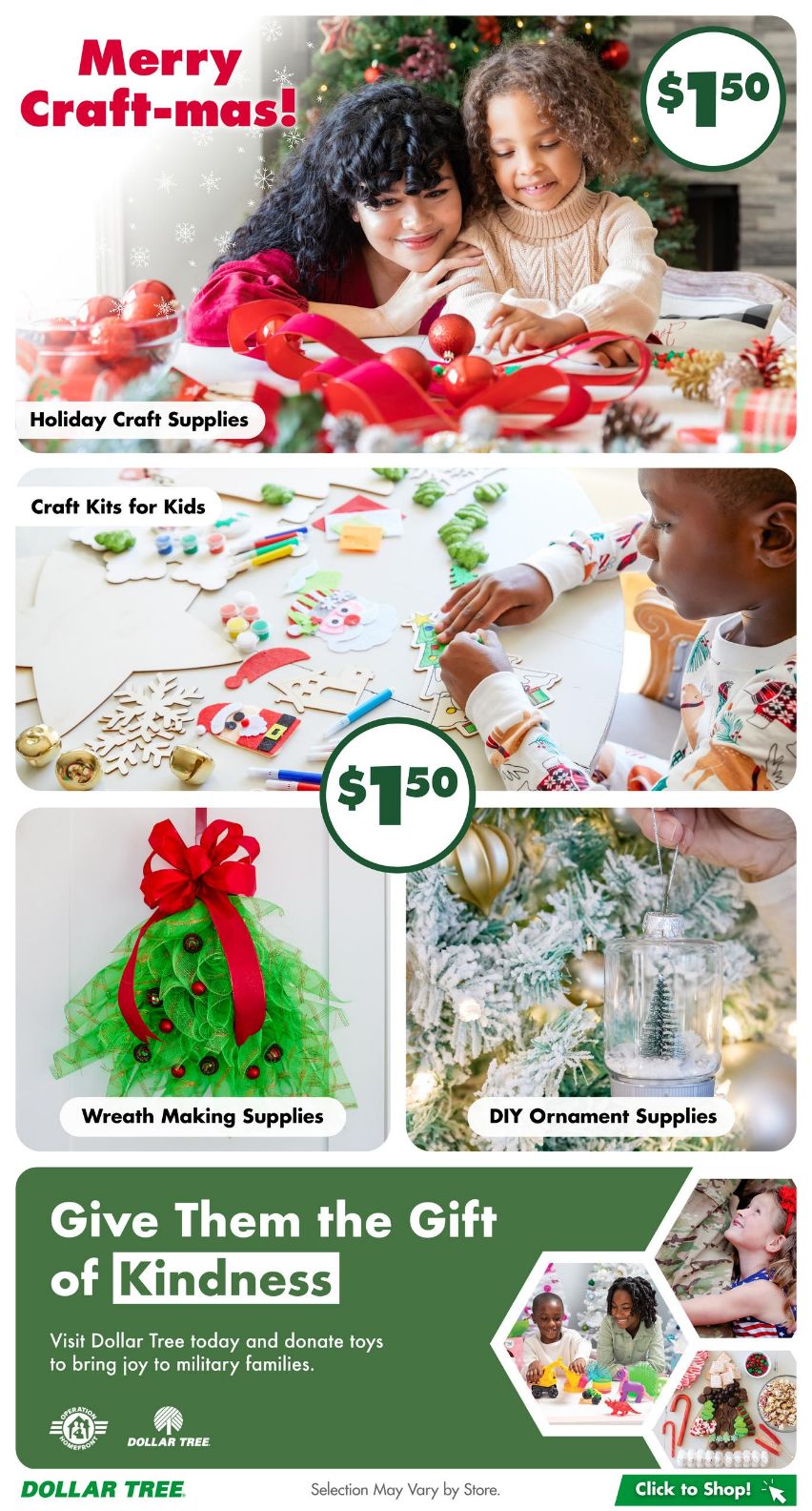 Weekly ad Dollar Tree 11/01/2025 - 12/14/2025