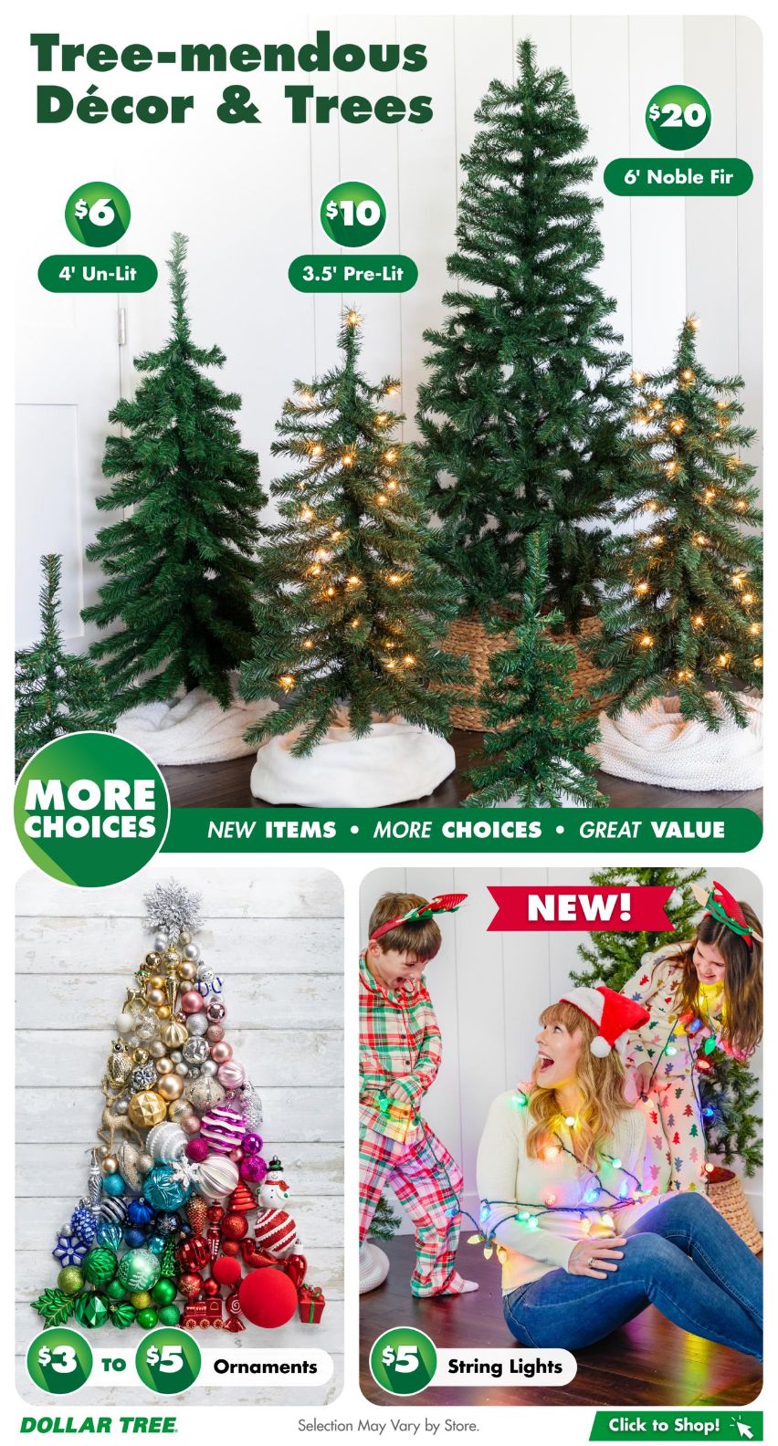 Weekly ad Dollar Tree 11/01/2025 - 12/14/2025