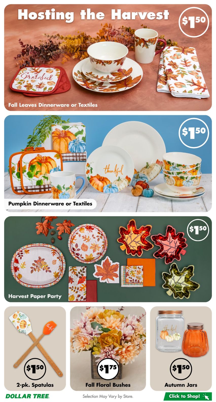 Weekly ad Dollar Tree 09/02/2025 - 09/20/2025