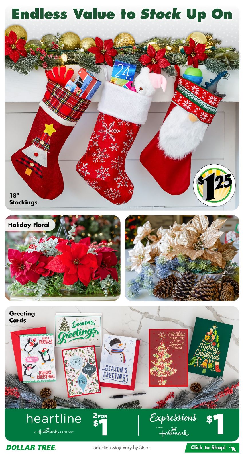 Weekly ad Dollar Tree 11/01/2024 - 11/28/2024