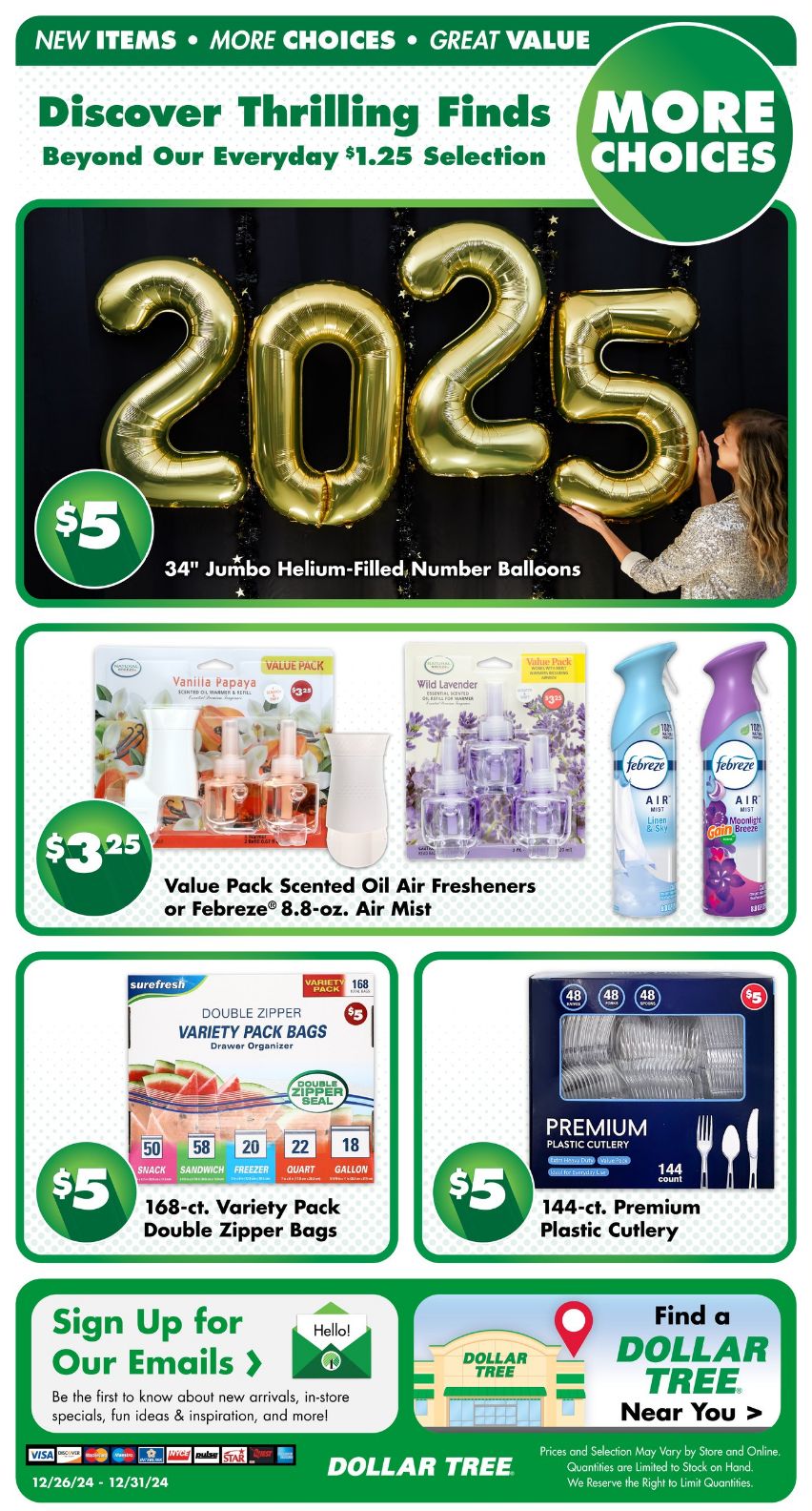 Weekly ad Dollar Tree 12/26/2024 - 12/31/2024