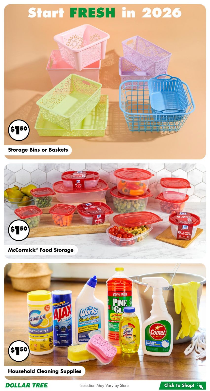 Weekly ad Dollar Tree 02/01/2026 - 02/14/2026