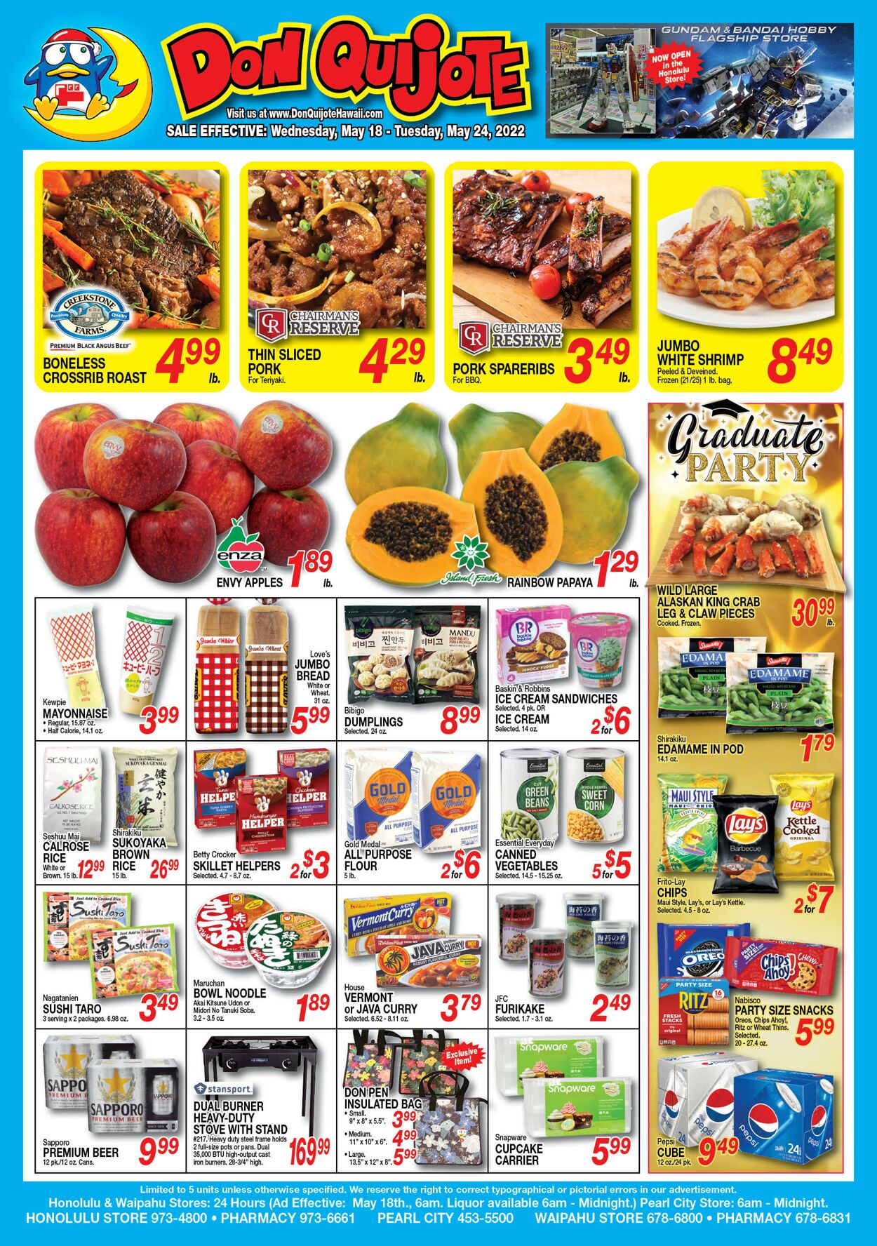 Don Quijote Hawaii Promotional weekly ads