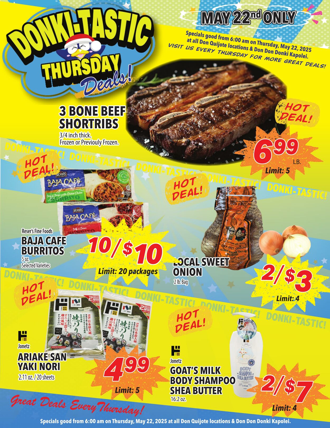 Weekly ad Don Quijote Hawaii 05/21/2025 - 06/04/2025