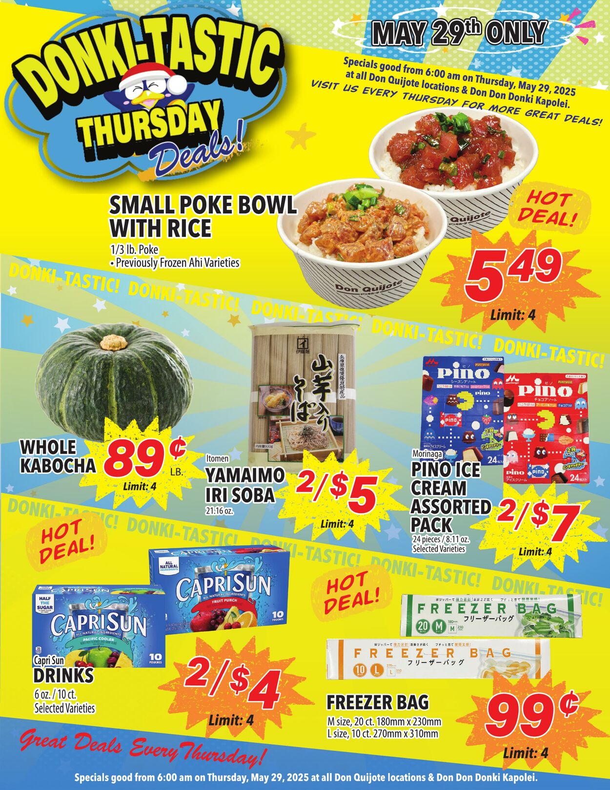 Weekly ad Don Quijote Hawaii 05/29/2025 - 06/05/2025