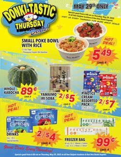 Weekly ad Don Quijote Hawaii 05/29/2025 - 06/05/2025