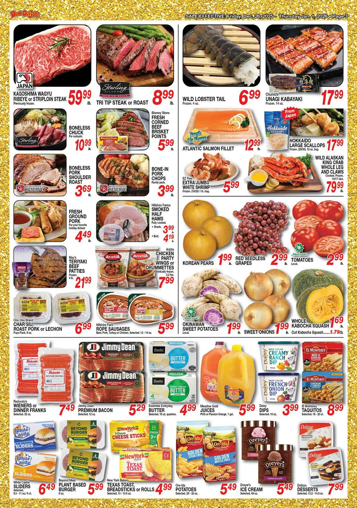 Weekly ad Don Quijote Hawaii 12/26/2025 - 01/01/2026