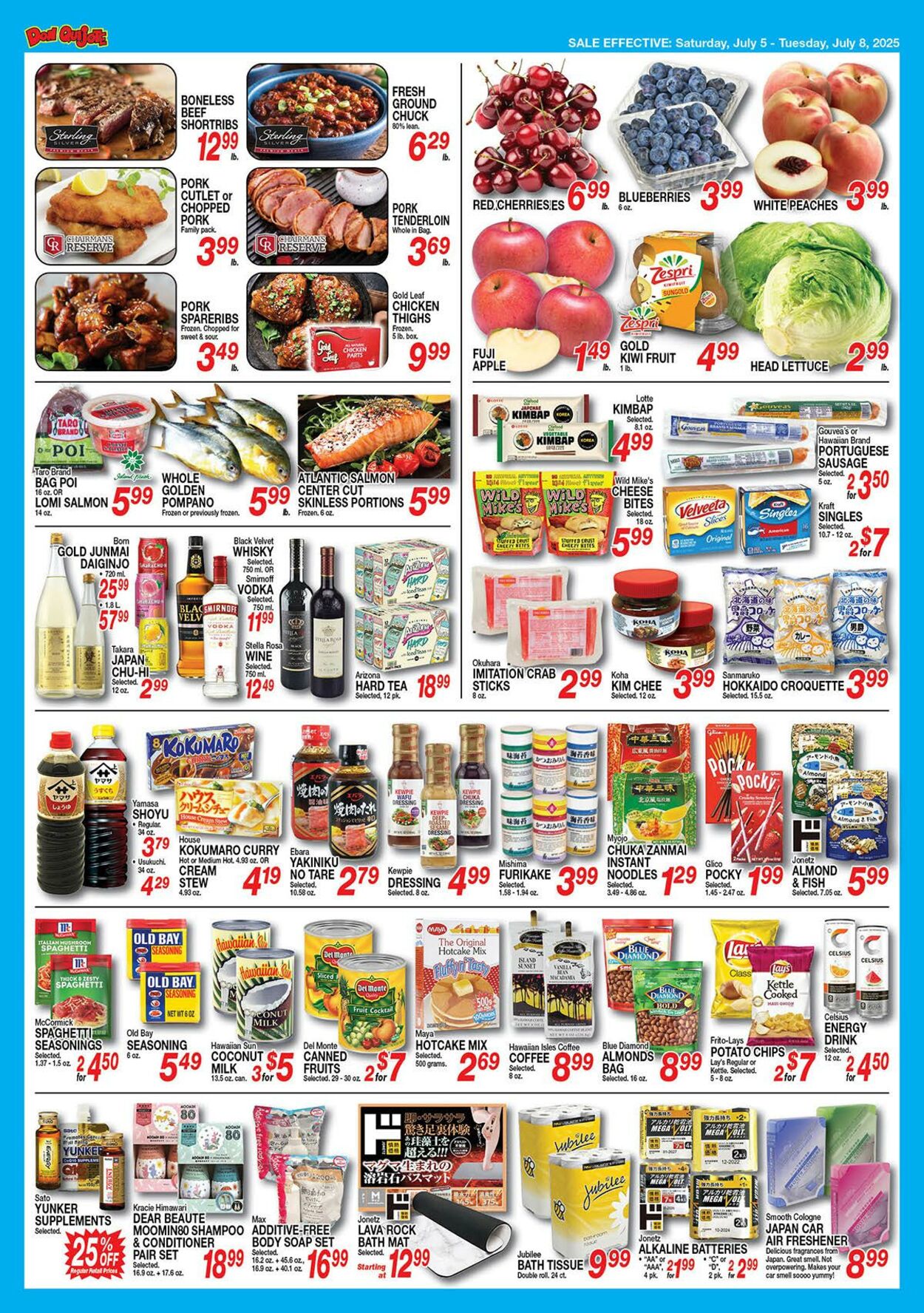 Weekly ad Don Quijote Hawaii 07/05/2025 - 07/08/2025