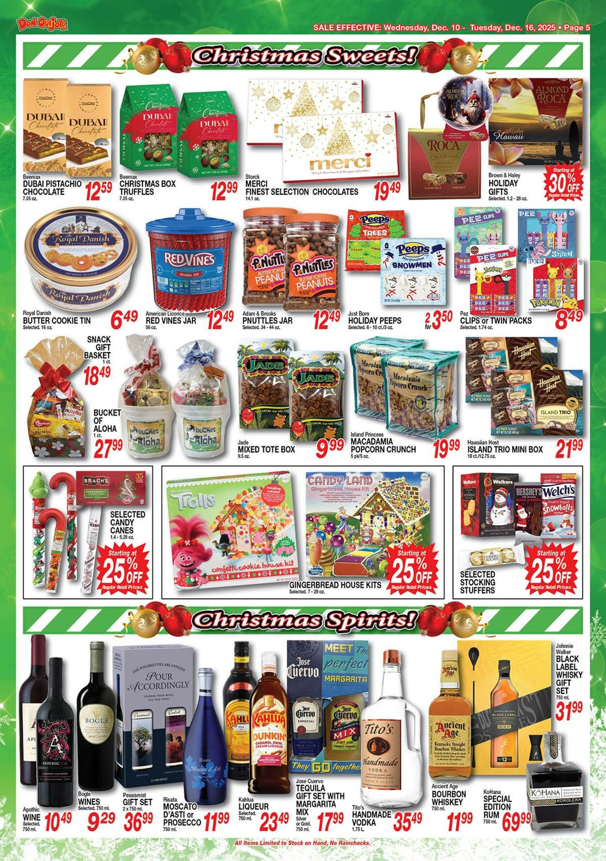 Weekly ad Don Quijote Hawaii 12/10/2025 - 12/16/2025
