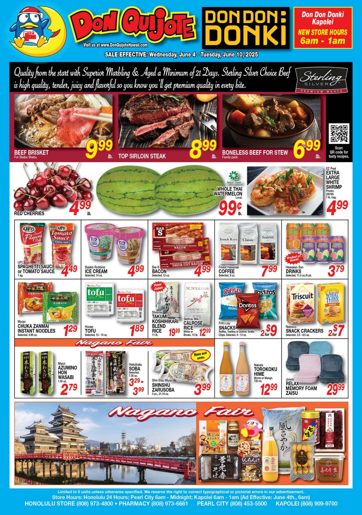 Weekly ad Don Quijote Hawaii 06/04/2025 - 06/10/2025