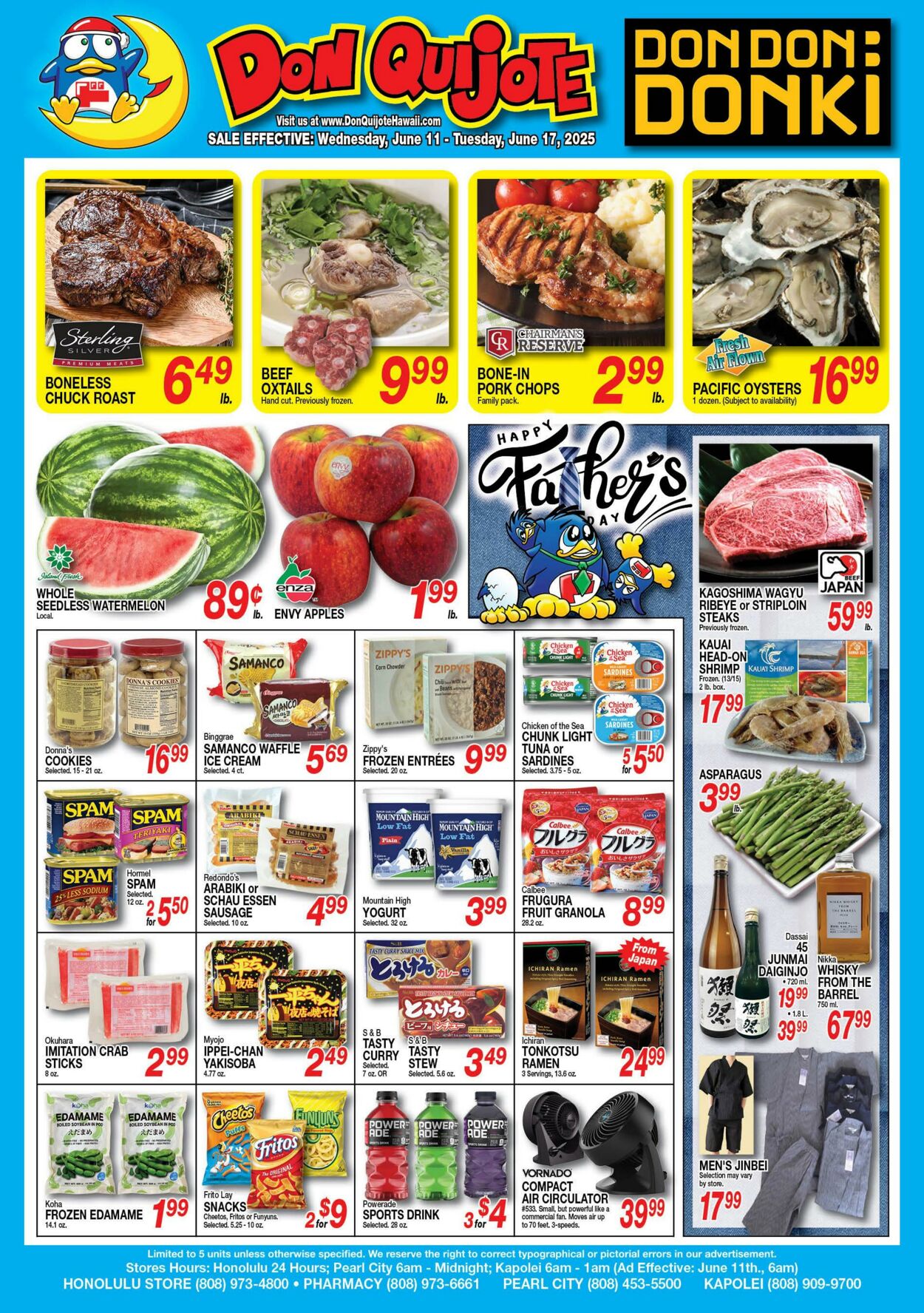 Weekly ad Don Quijote Hawaii 06/11/2025 - 06/17/2025