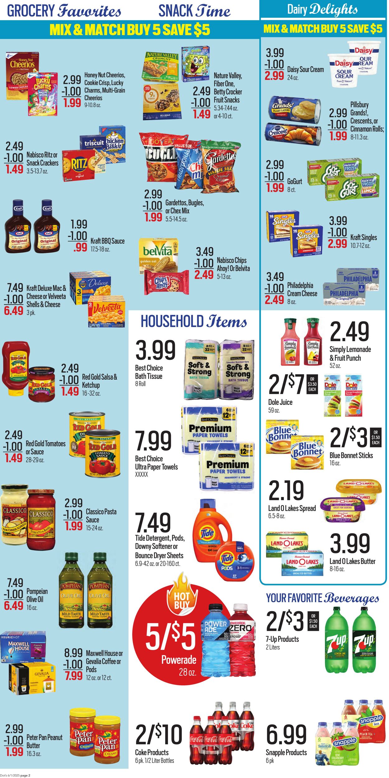 Weekly ad Dot's Market 06/02/2025 - 06/16/2025