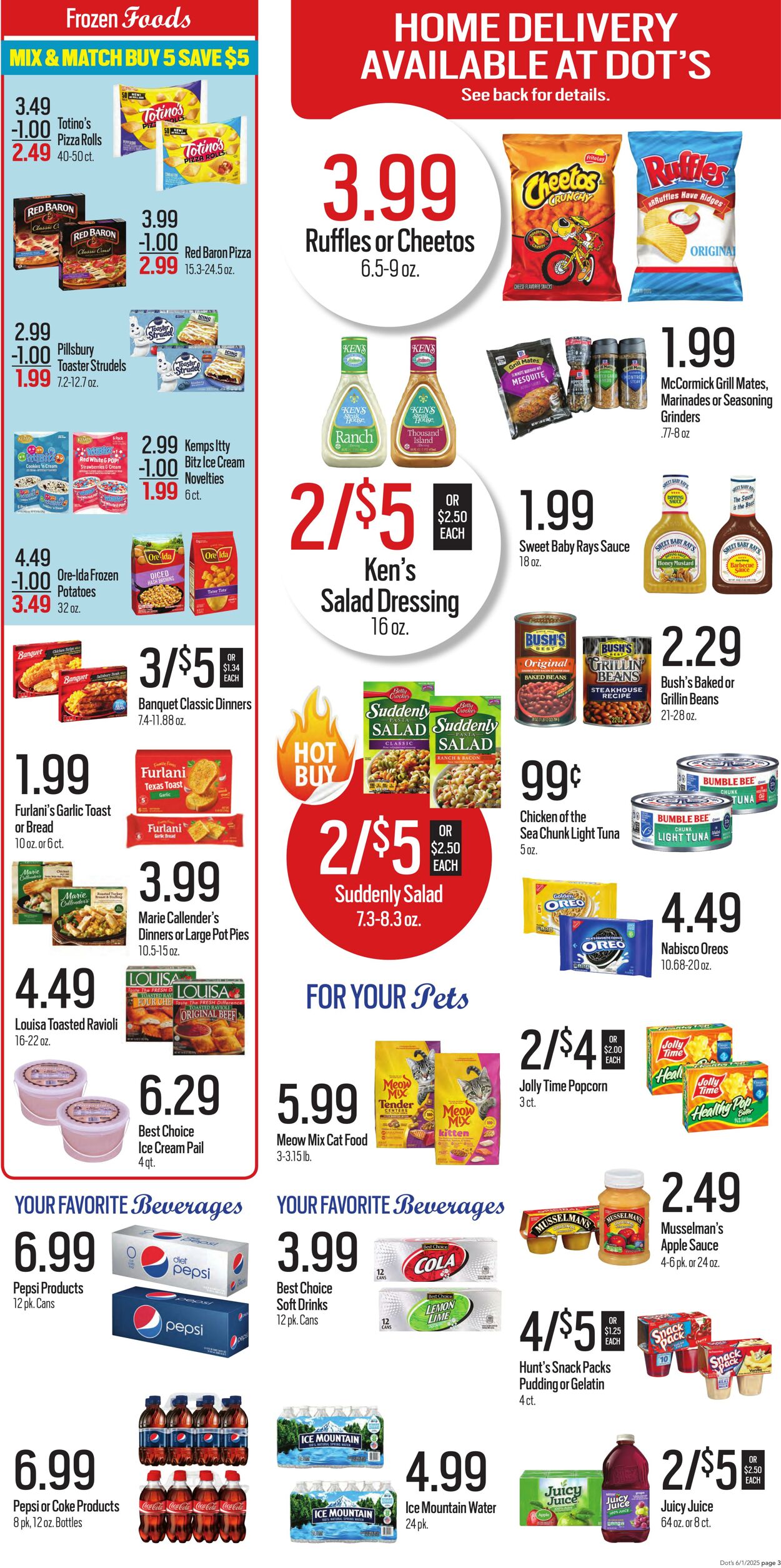 Weekly ad Dot's Market 06/02/2025 - 06/16/2025