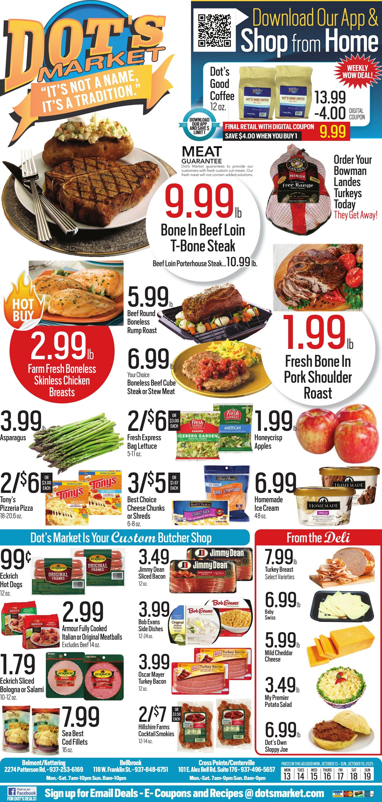 Weekly ad Dot's Market 10/13/2025 - 10/27/2025