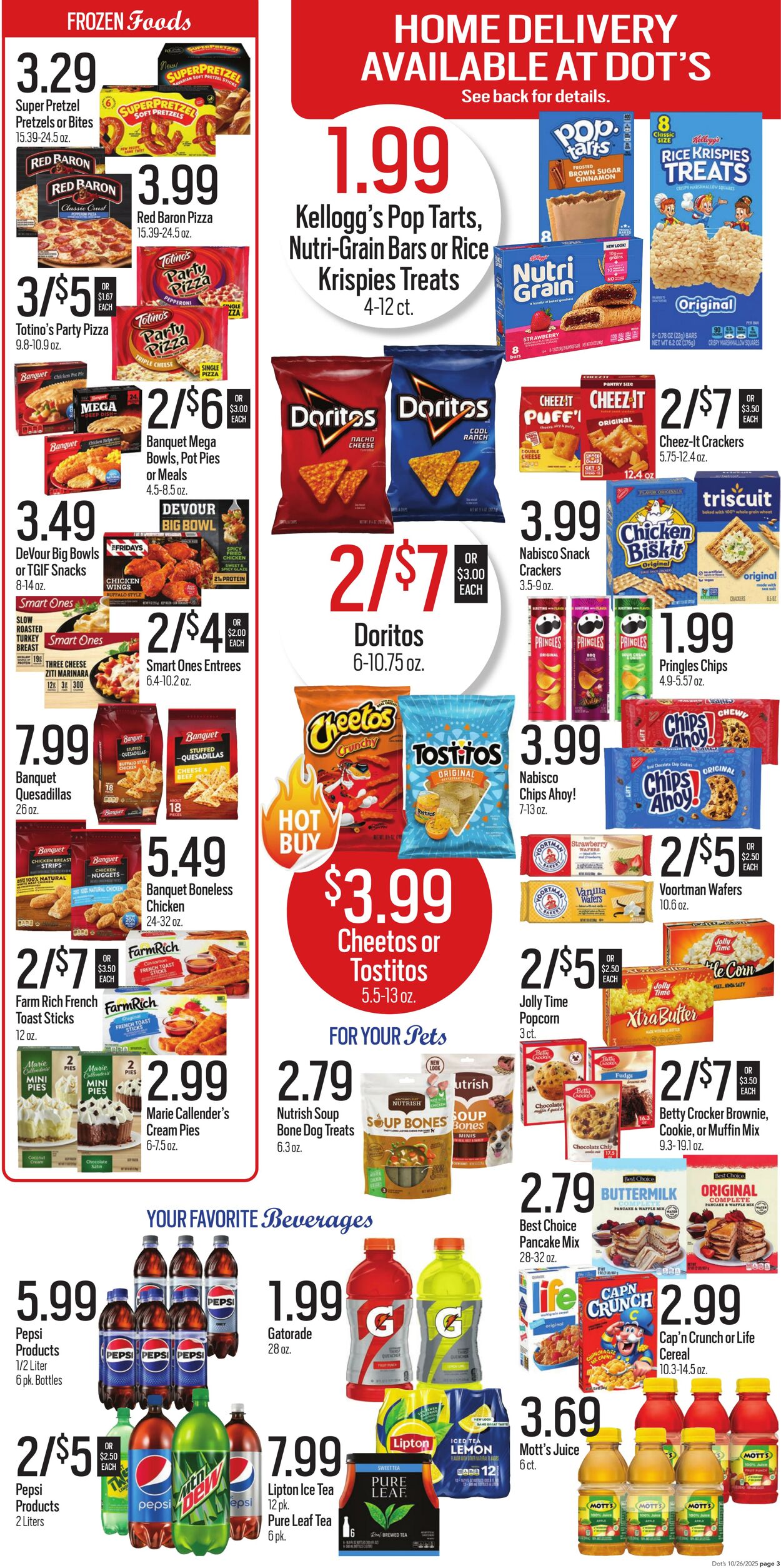 Weekly ad Dot's Market 10/27/2025 - 11/03/2025