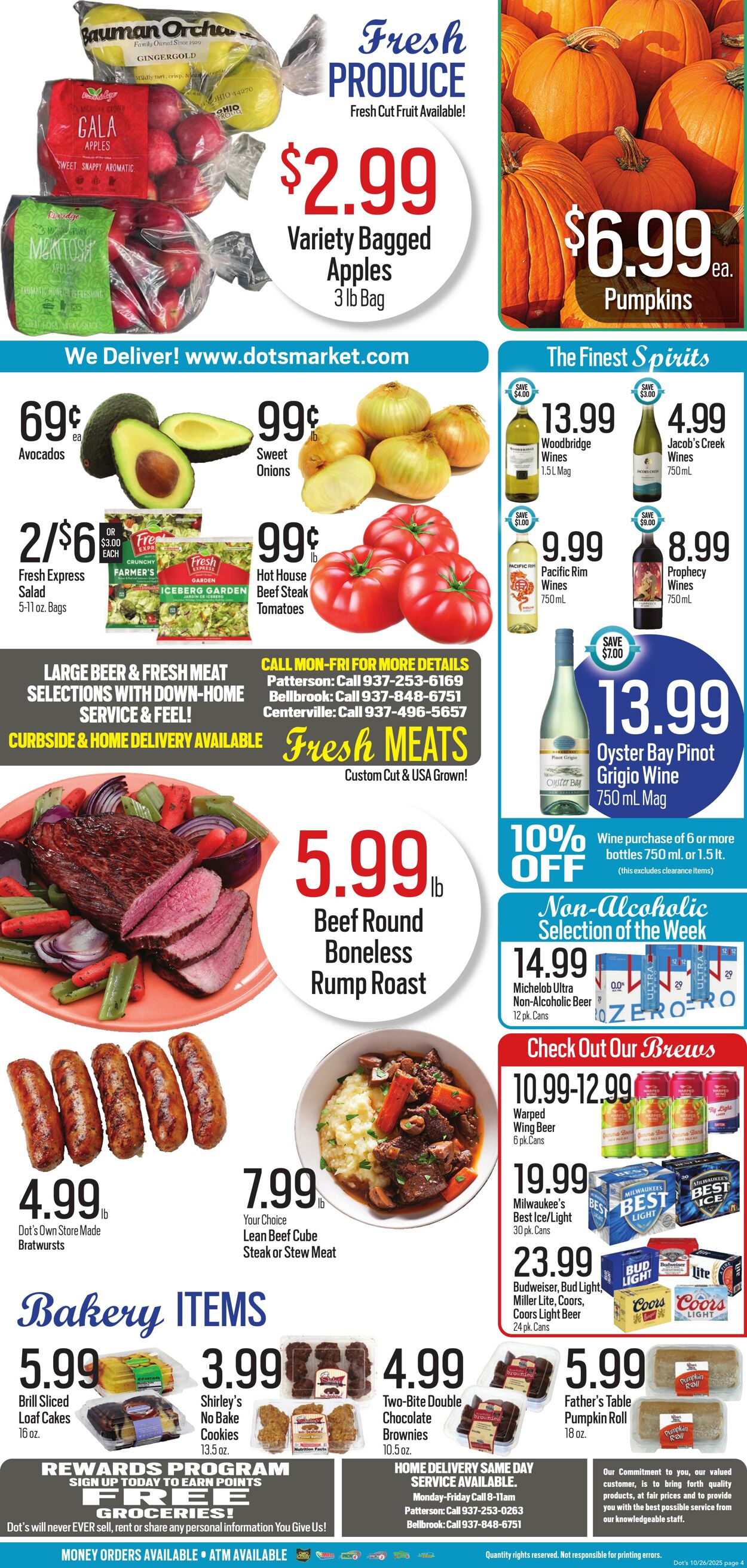 Weekly ad Dot's Market 10/27/2025 - 11/03/2025
