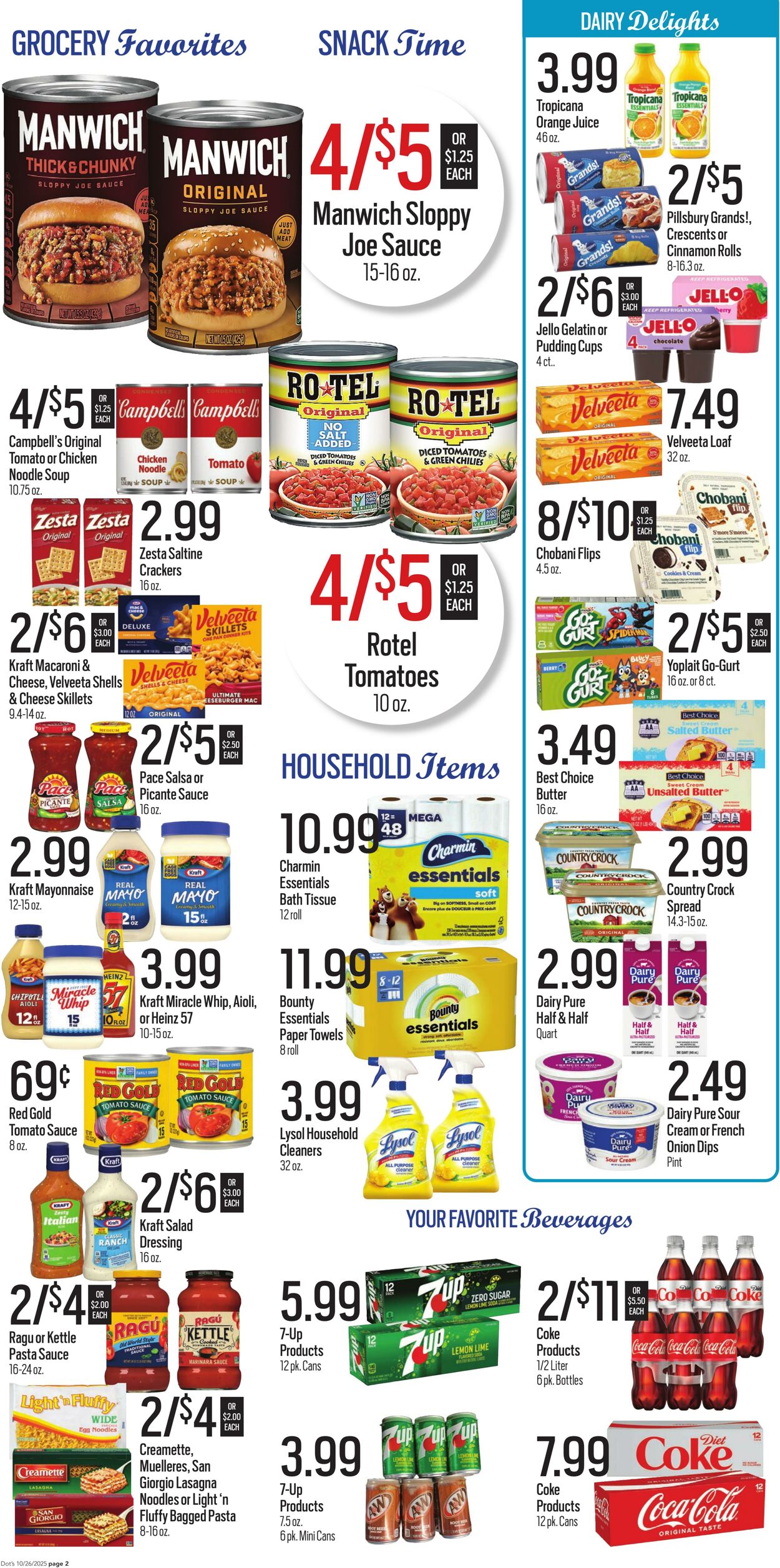 Weekly ad Dot's Market 10/27/2025 - 11/03/2025