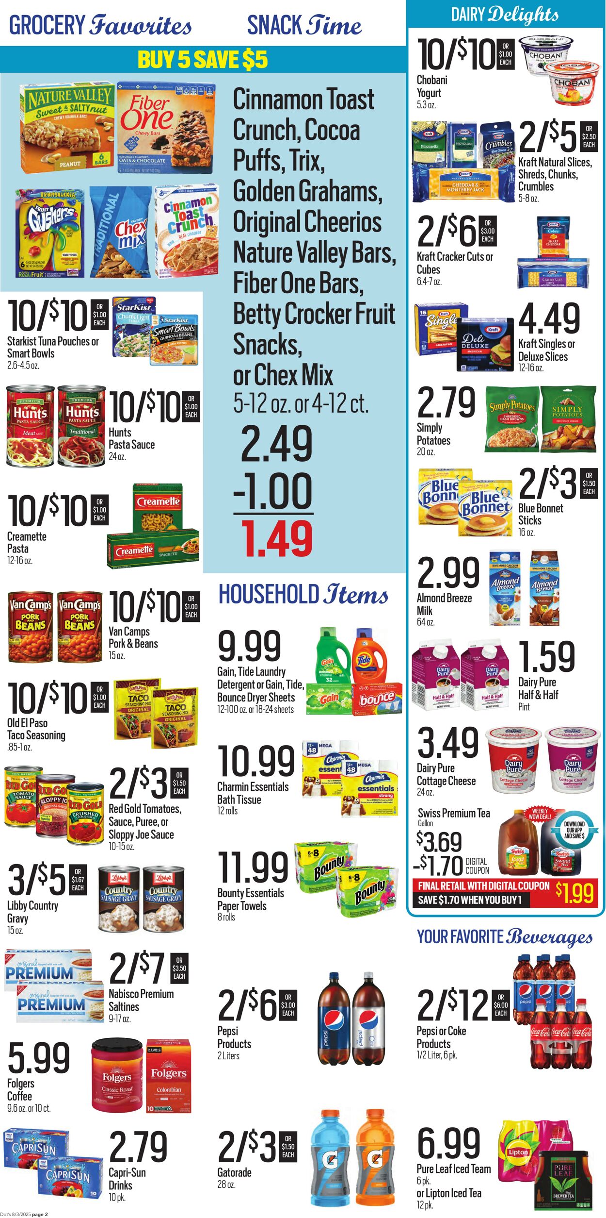 Weekly ad Dot's Market 08/04/2025 - 08/18/2025