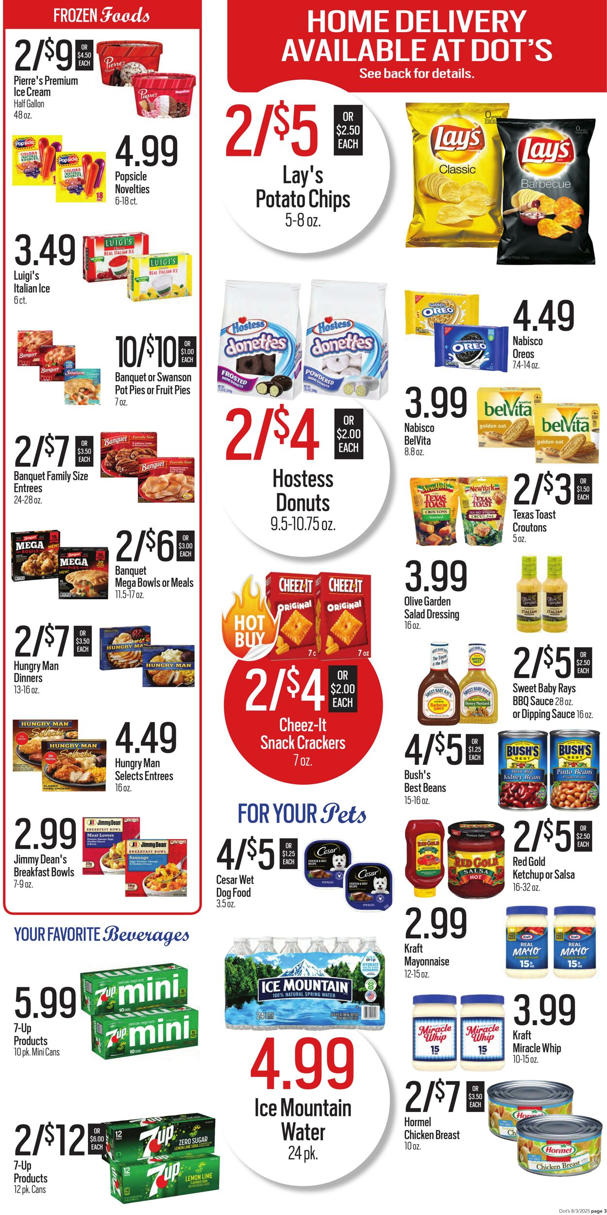 Weekly ad Dot's Market 08/04/2025 - 08/18/2025