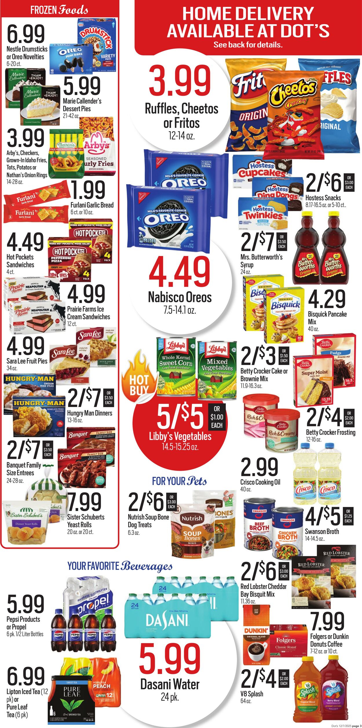 Weekly ad Dot's Market 12/09/2025 - 12/23/2025