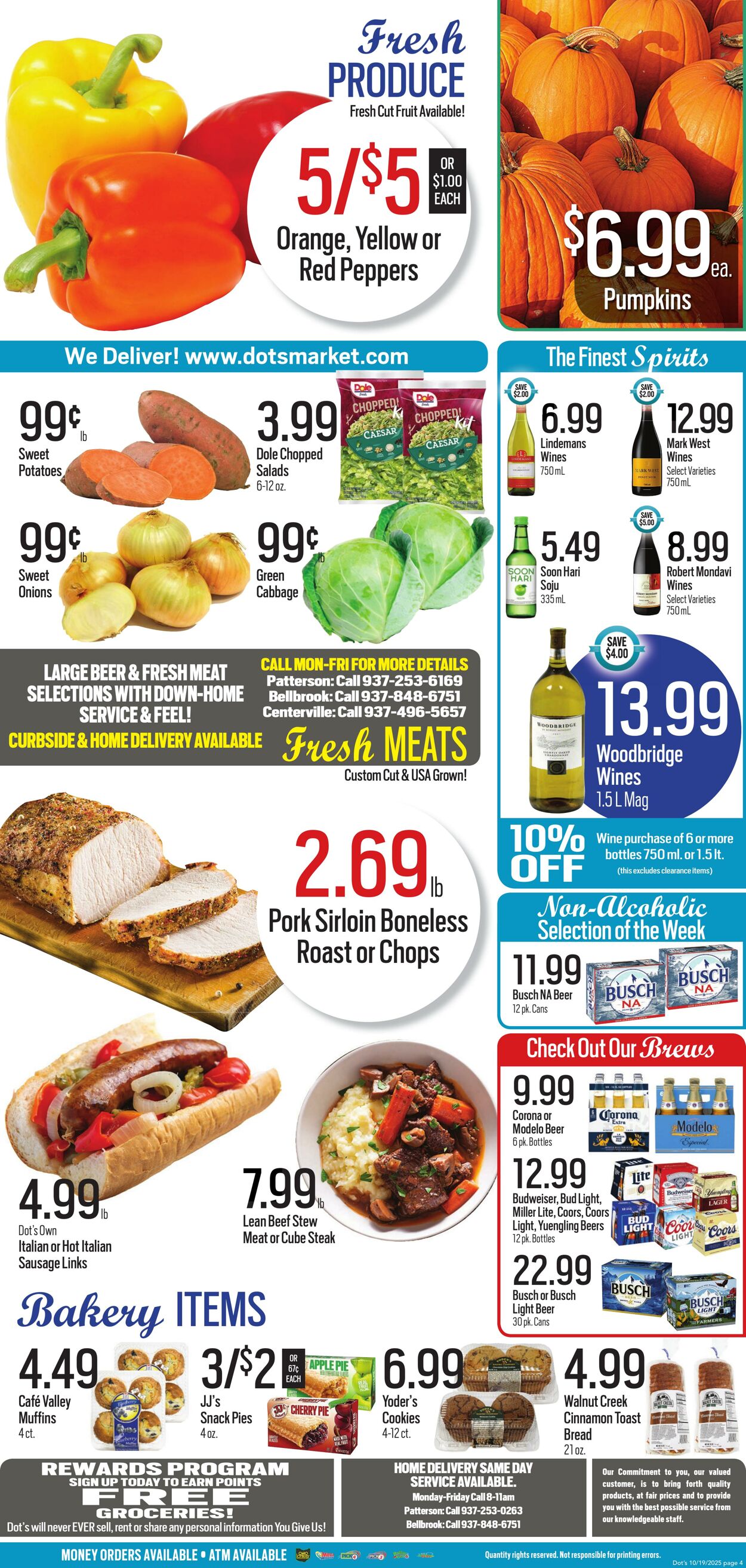 Weekly ad Dot's Market 10/20/2025 - 11/03/2025