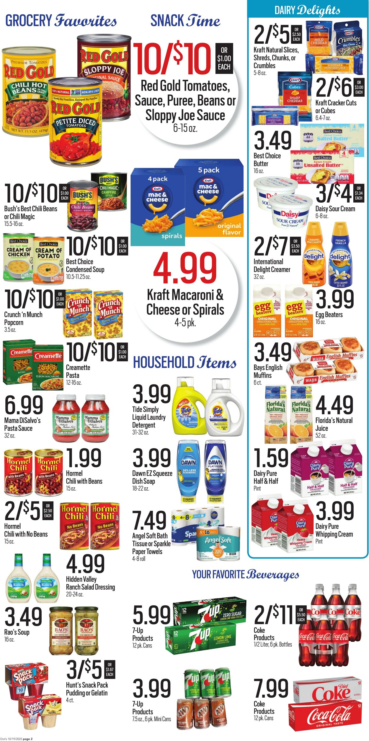 Weekly ad Dot's Market 10/20/2025 - 11/03/2025