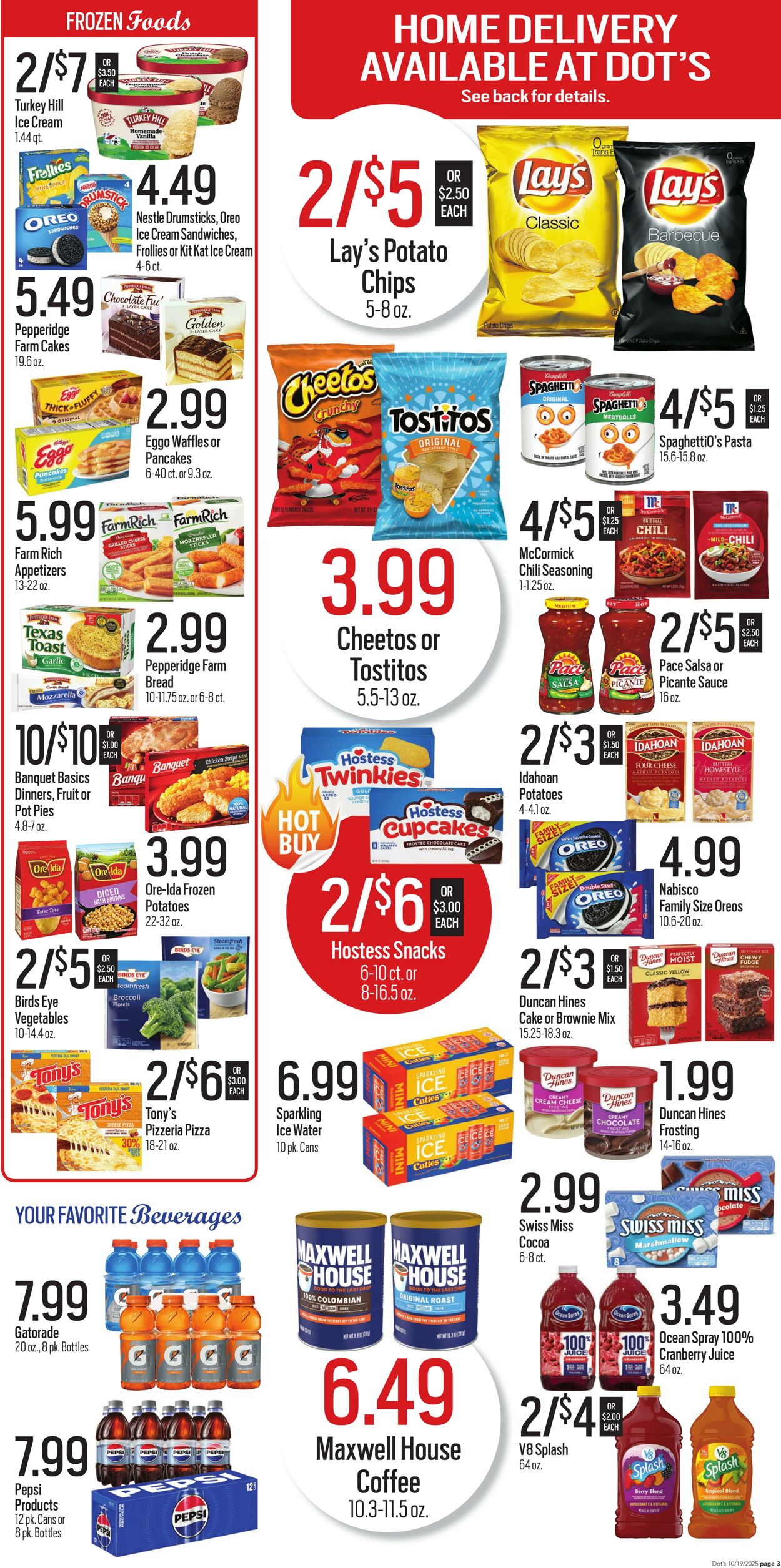 Weekly ad Dot's Market 10/20/2025 - 11/03/2025