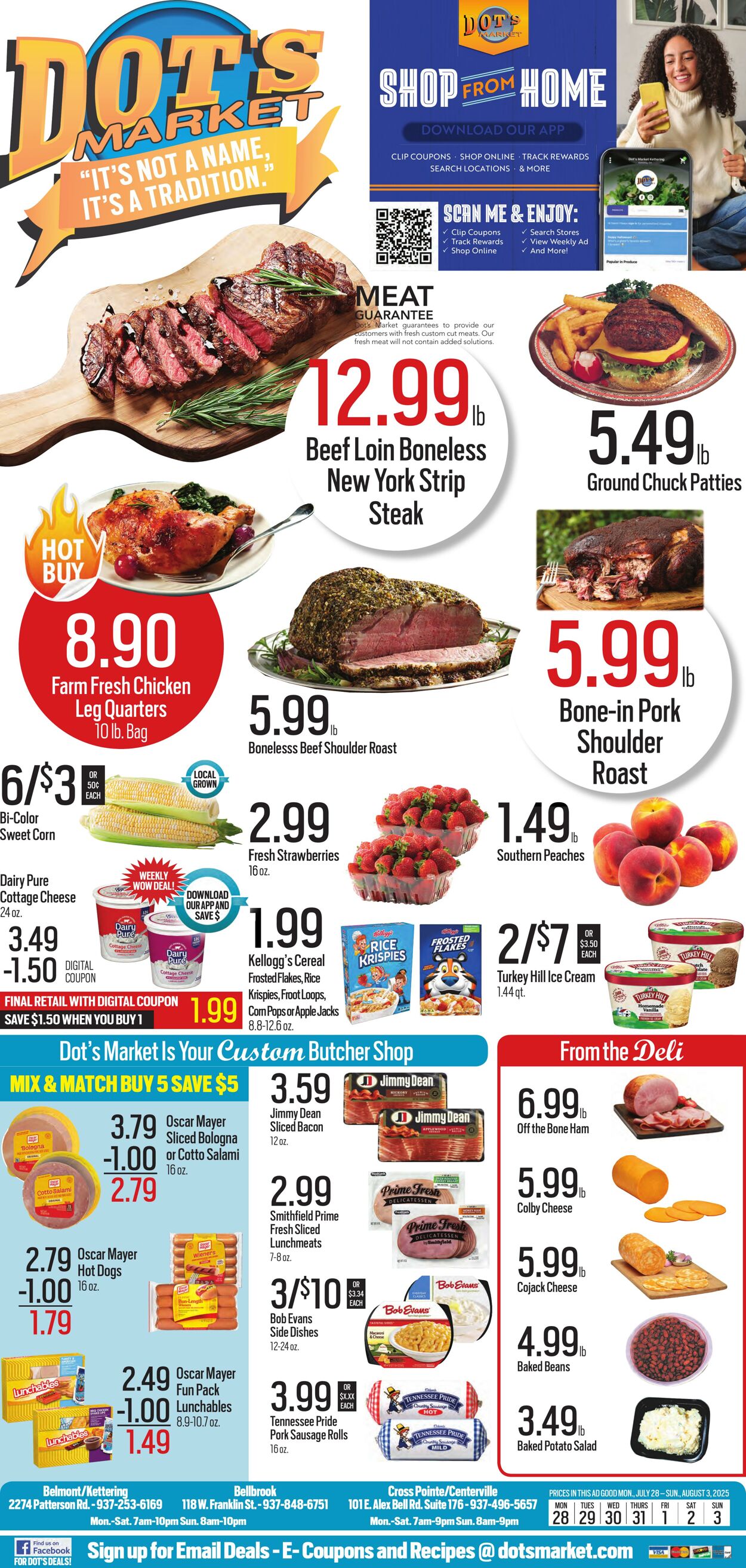 Weekly ad Dot's Market 07/28/2025 - 08/04/2025