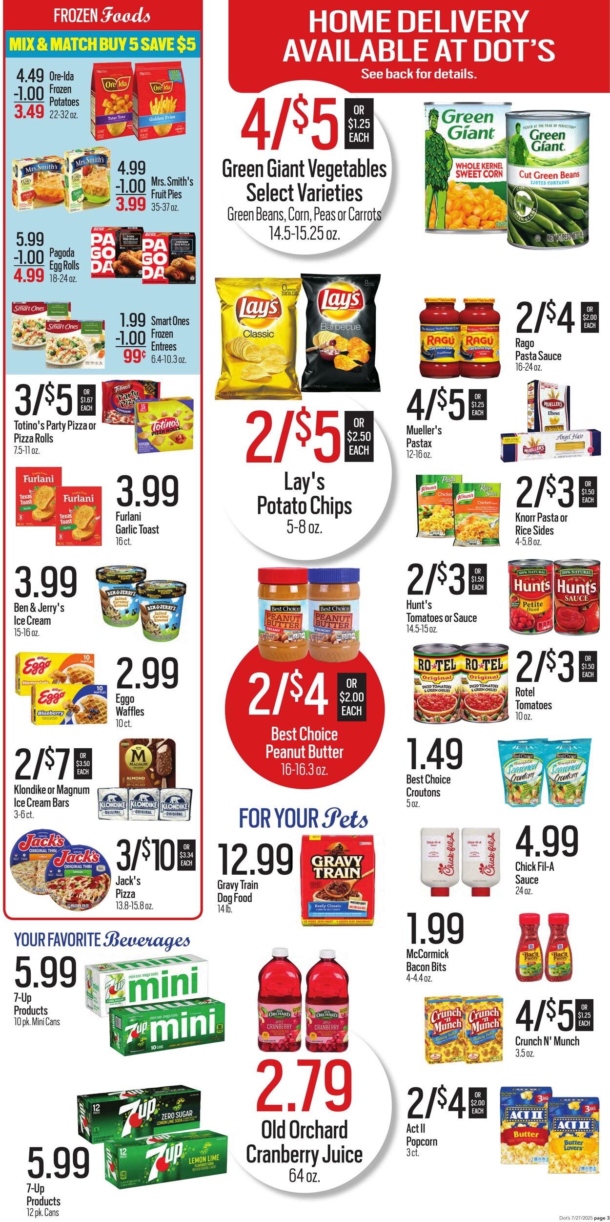 Weekly ad Dot's Market 07/28/2025 - 08/04/2025