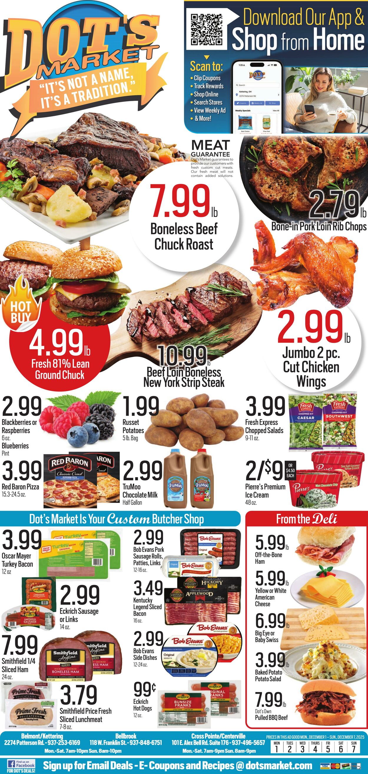 Weekly ad Dot's Market 12/02/2025 - 12/16/2025