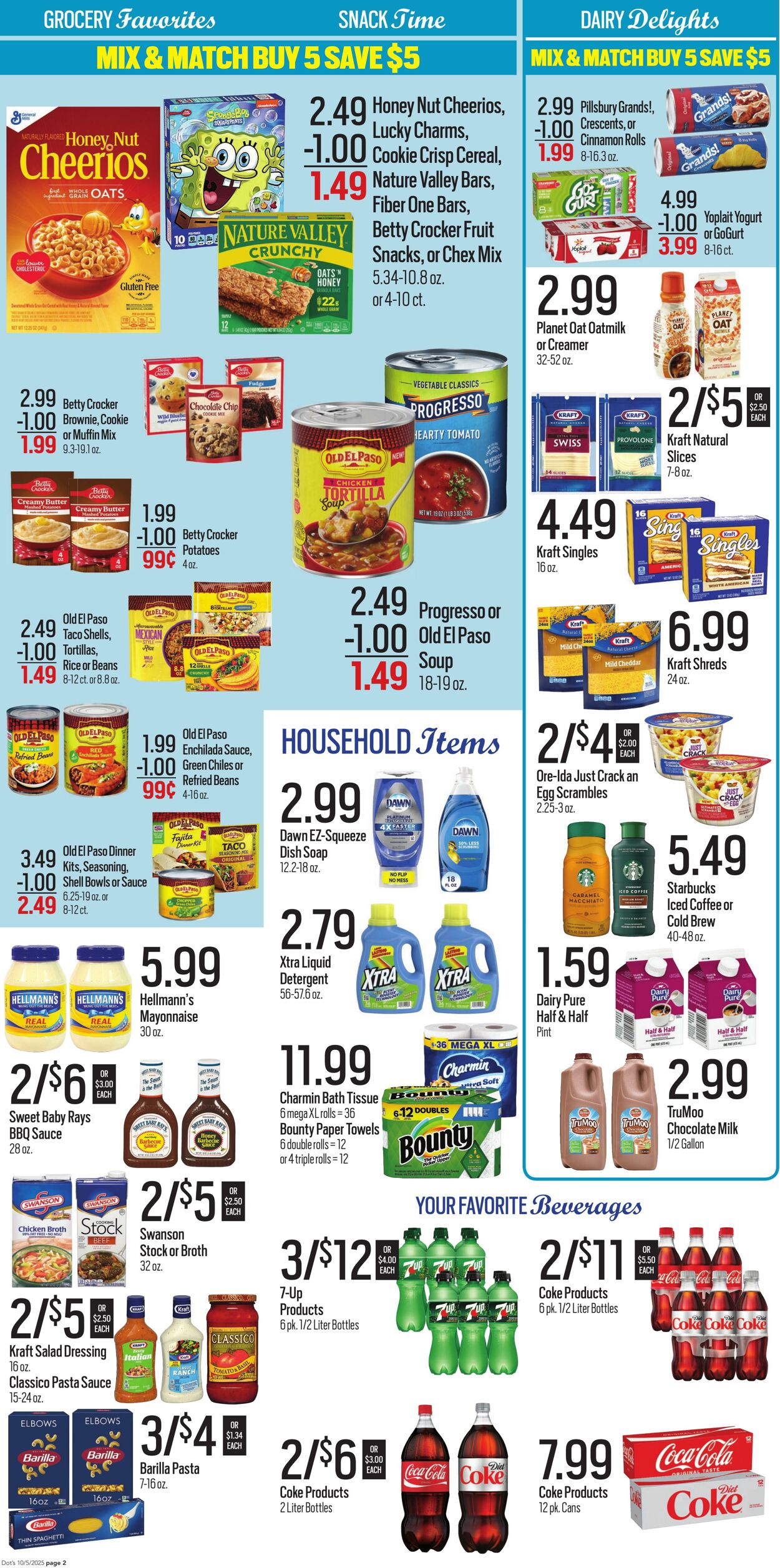 Weekly ad Dot's Market 10/06/2025 - 10/20/2025