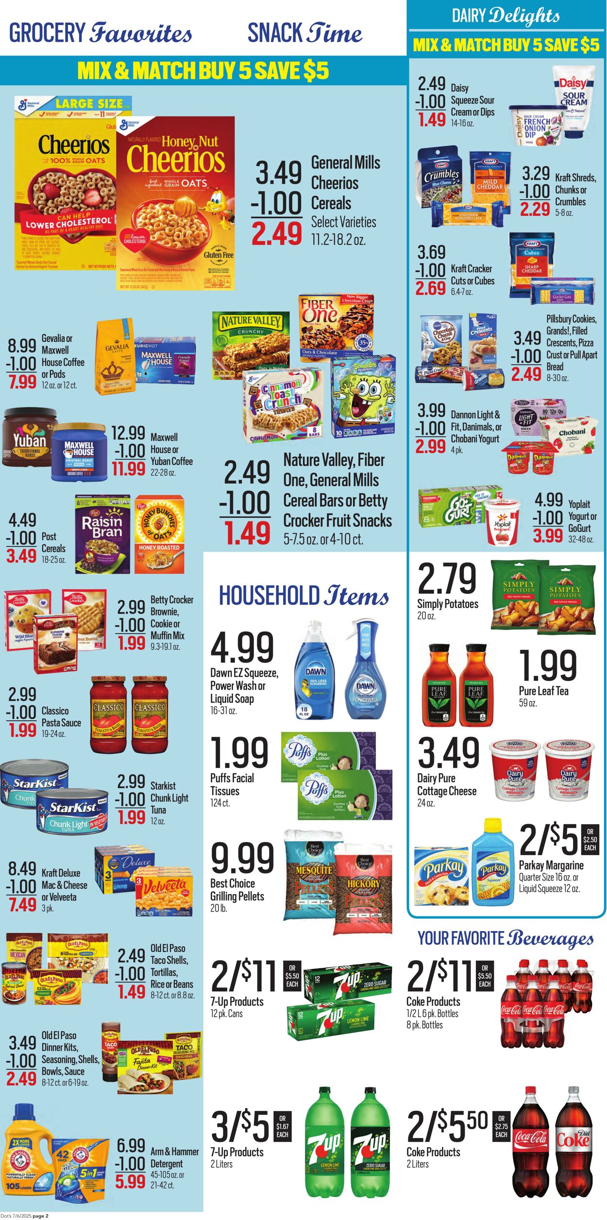 Weekly ad Dot's Market 07/07/2025 - 07/21/2025