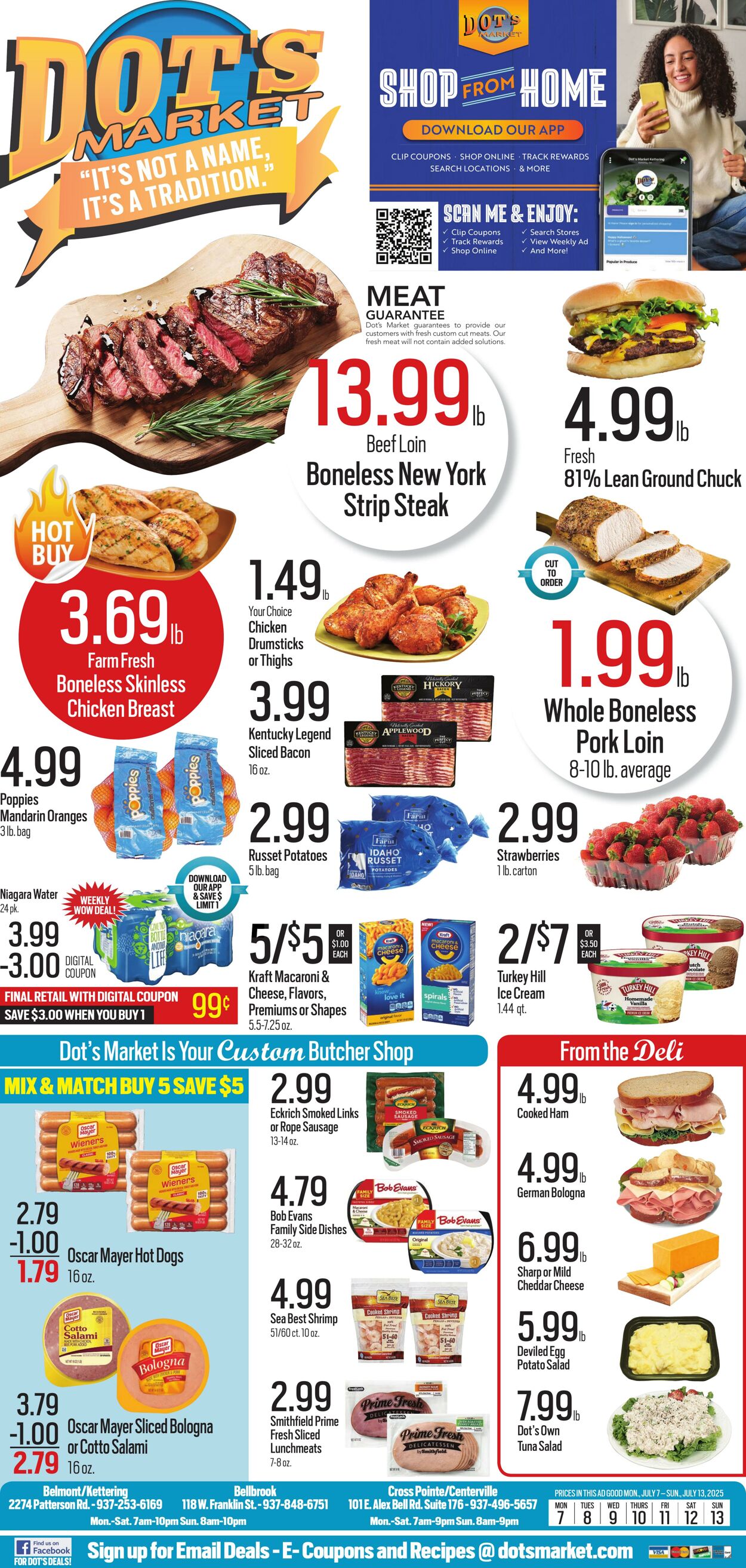 Weekly ad Dot's Market 07/07/2025 - 07/21/2025