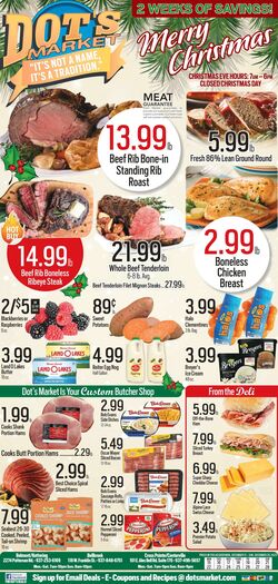 Weekly ad Dot's Market 12/16/2025 - 12/30/2025