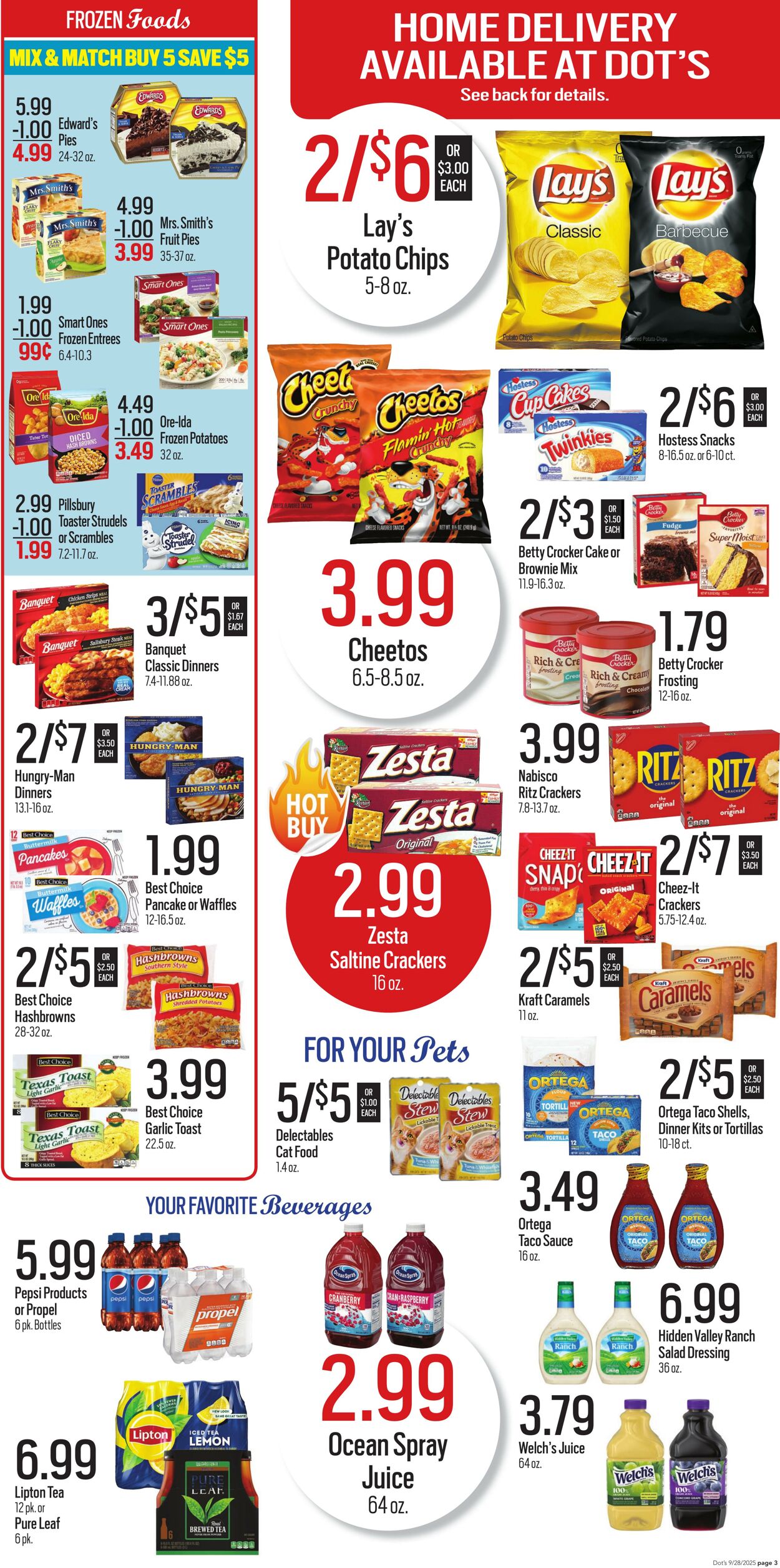 Weekly ad Dot's Market 09/30/2025 - 10/07/2025