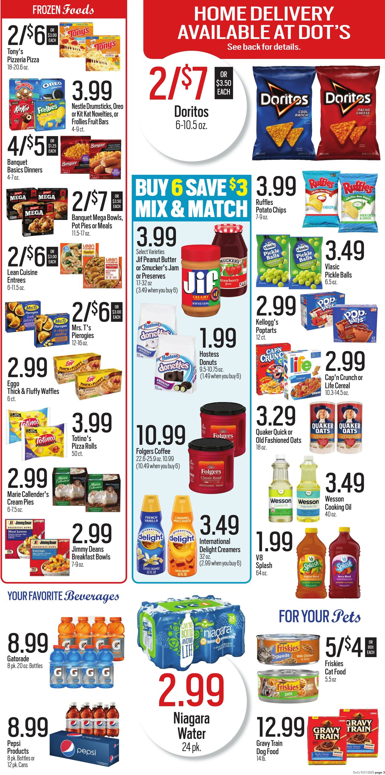 Weekly ad Dot's Market 09/24/2025 - 10/08/2025