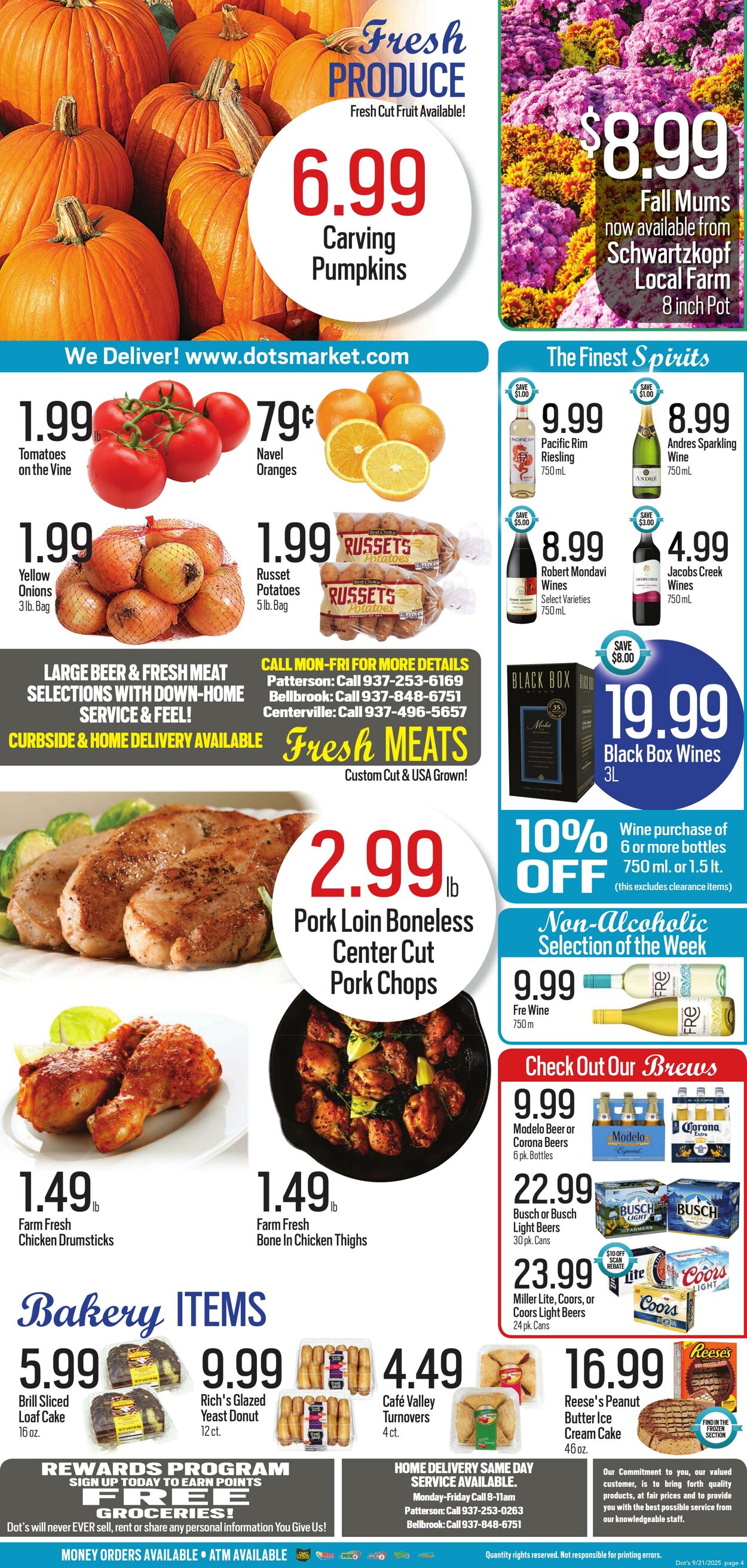 Weekly ad Dot's Market 09/24/2025 - 10/08/2025