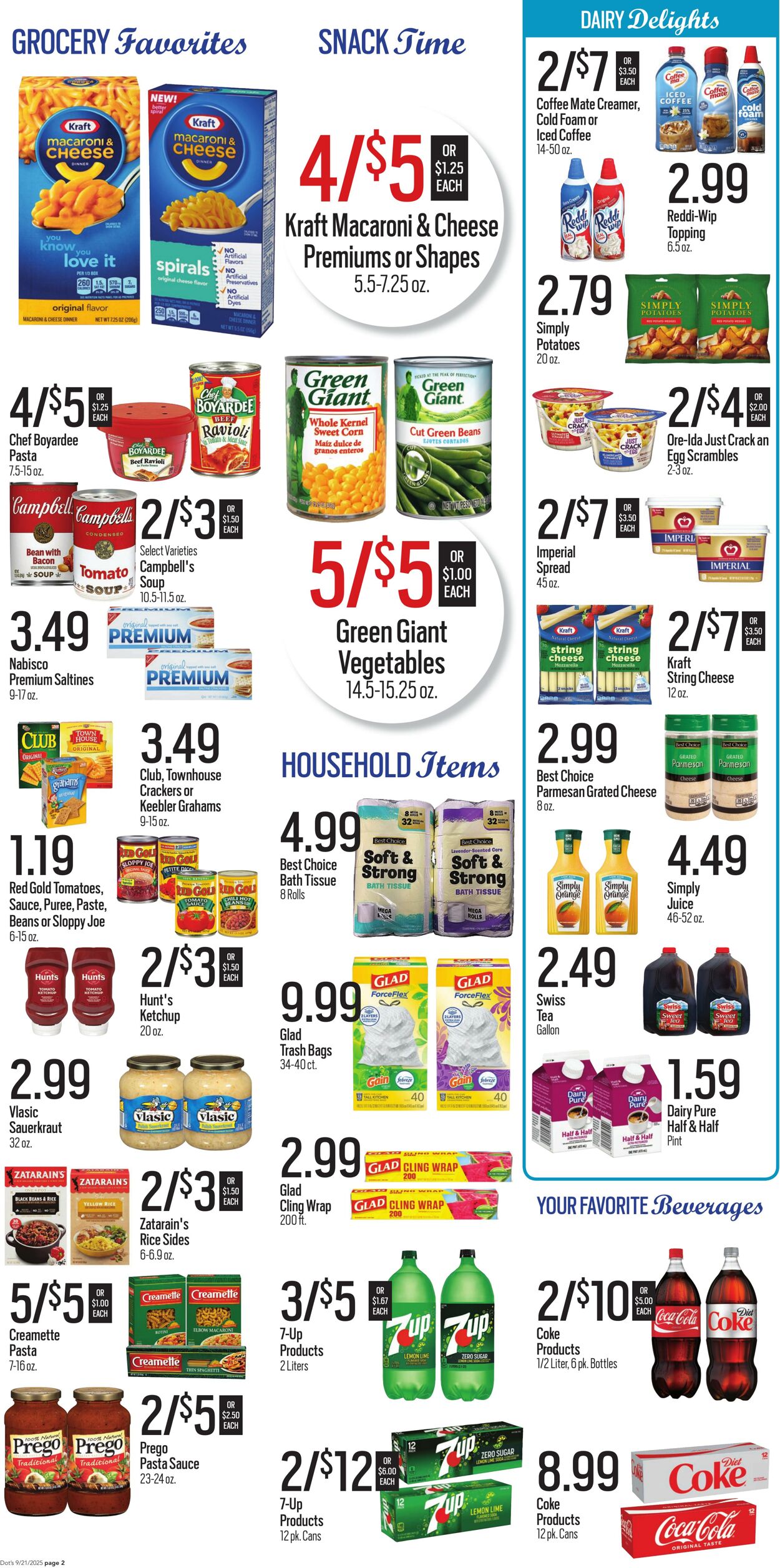 Weekly ad Dot's Market 09/24/2025 - 10/08/2025