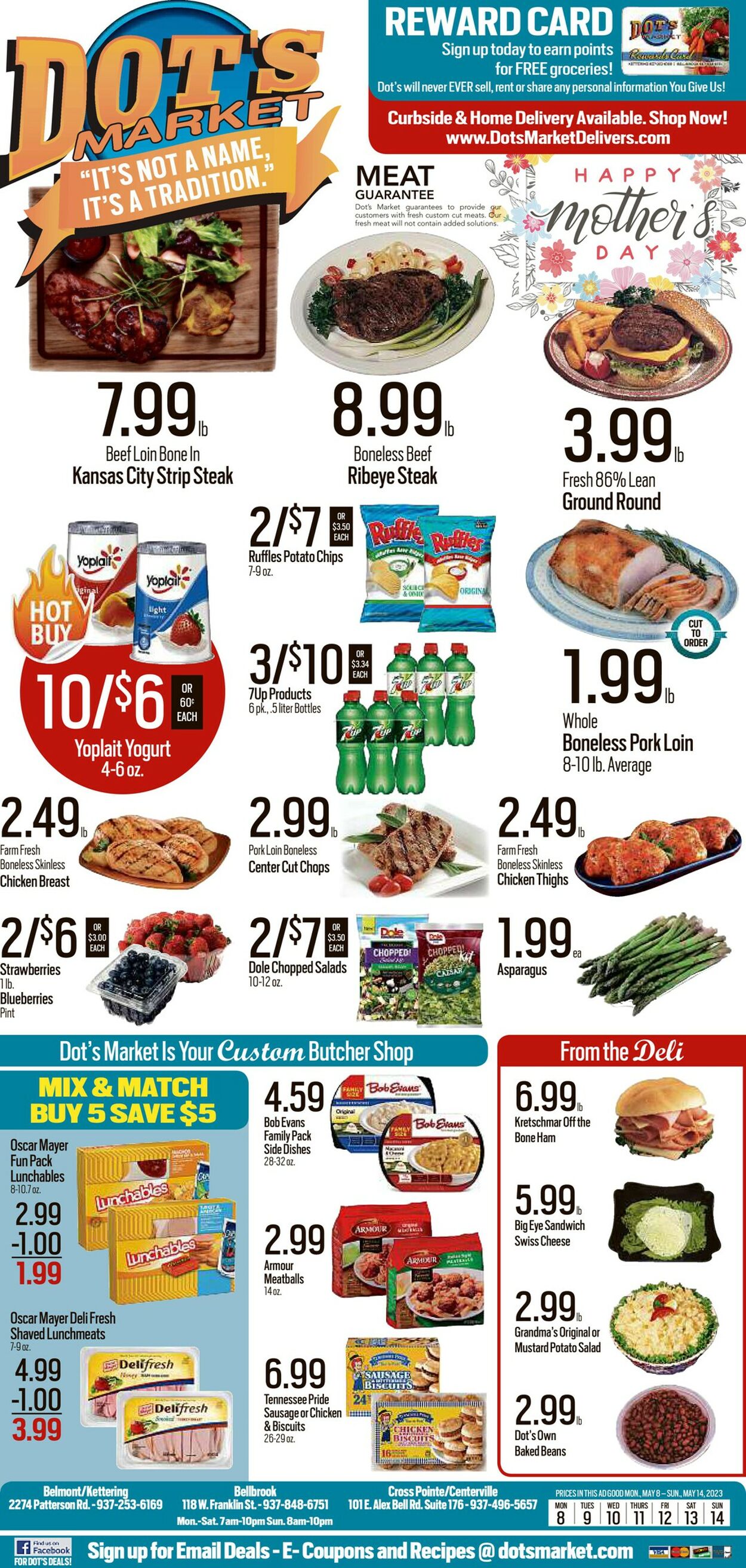 Weekly ad Dot's Market 05/08/2023 - 05/14/2023